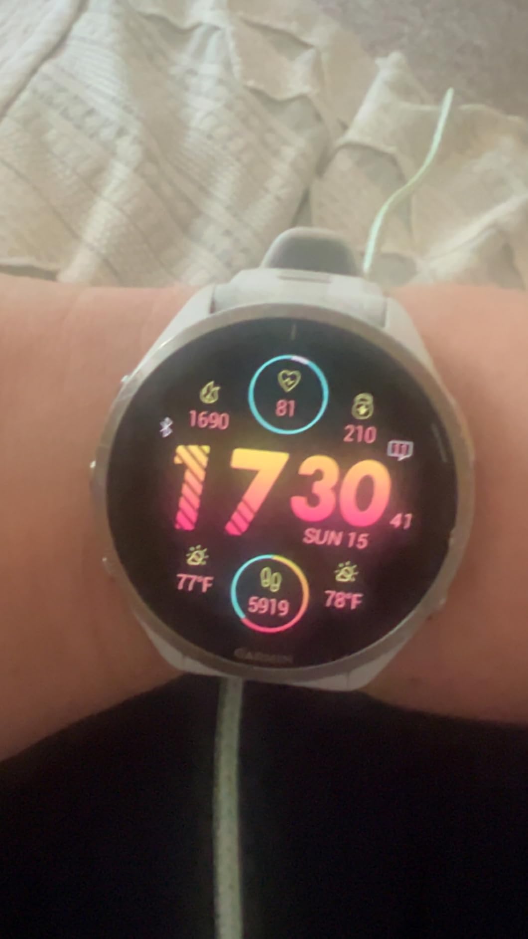 Garmin Forerunner® 965 Running Smartwatch, Colorful AMOLED Display, Training Metrics and Recovery Insights, Black and Powder Gray, 010-02809-00 Customer Review Garmin Forerunner® 965 Running Smartwatch, Colorful AMOLED Display, Training Metrics and Recovery Insights, Black and Powder Gray, 010-02809-00 - Customer Photo 4