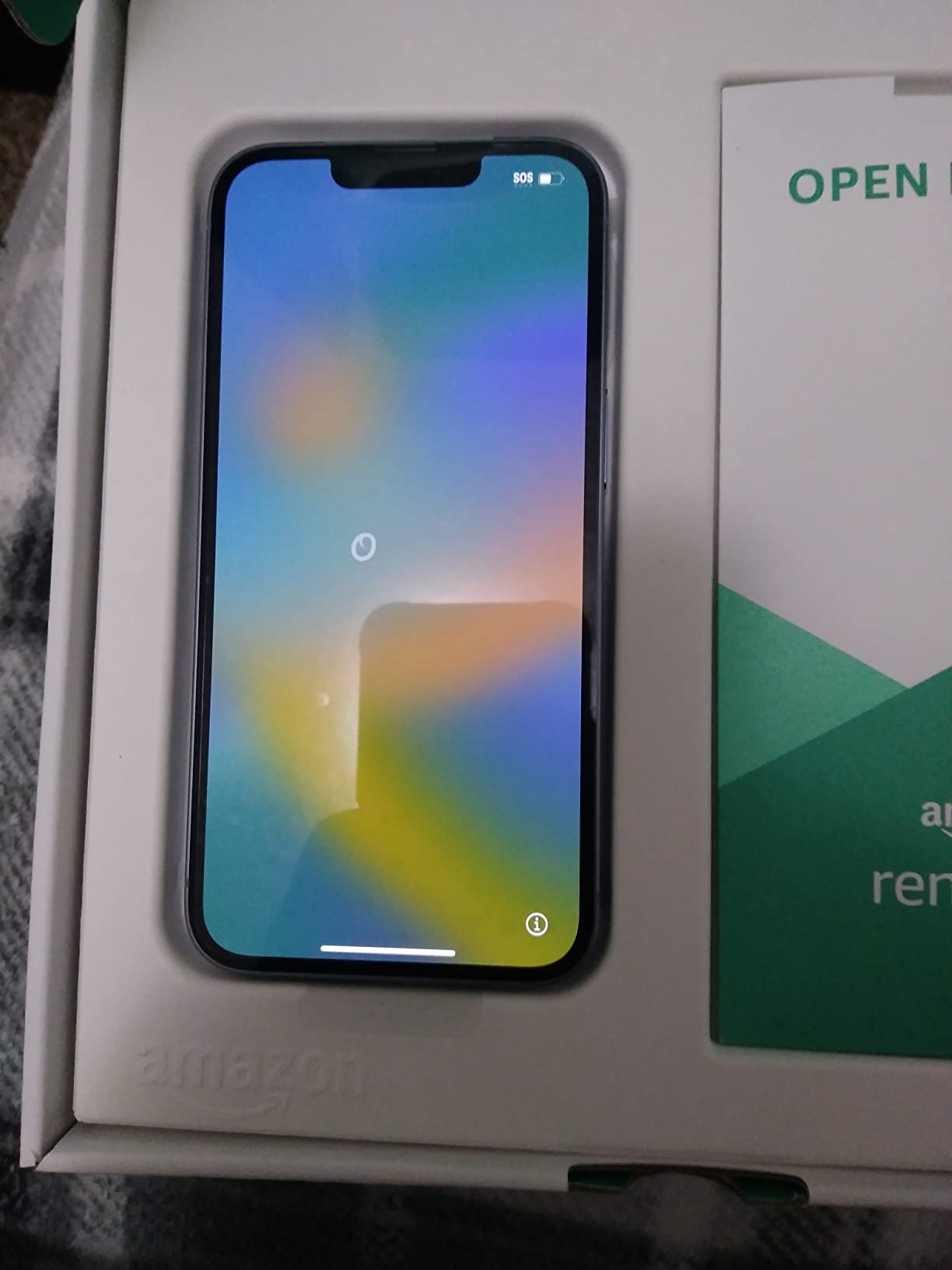Apple iPhone (Renewed Premium) 14, 128GB, Blue - Unlocked Customer Review Apple iPhone (Renewed Premium) 14, 128GB, Blue - Unlocked - Customer Photo 2