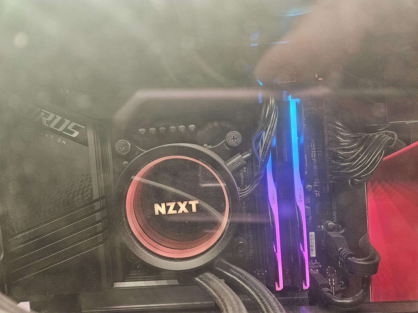 G.SKILL Trident Z5 RGB Series DDR5 RAM (Intel XMP 3.0 & AMD Expo) 64GB (2x32GB) 6000MT/s CL36-36-36-96 1.35V Desktop Computer Memory U-DIMM - Matte Black (F5-6000J3636F32GX2-TZ5RK) Customer Review G.SKILL Trident Z5 RGB Series DDR5 RAM (Intel XMP 3.0 & AMD Expo) 64GB (2x32GB) 6000MT/s CL36-36-36-96 1.35V Desktop Computer Memory U-DIMM - Matte Black (F5-6000J3636F32GX2-TZ5RK) - Customer Photo 1