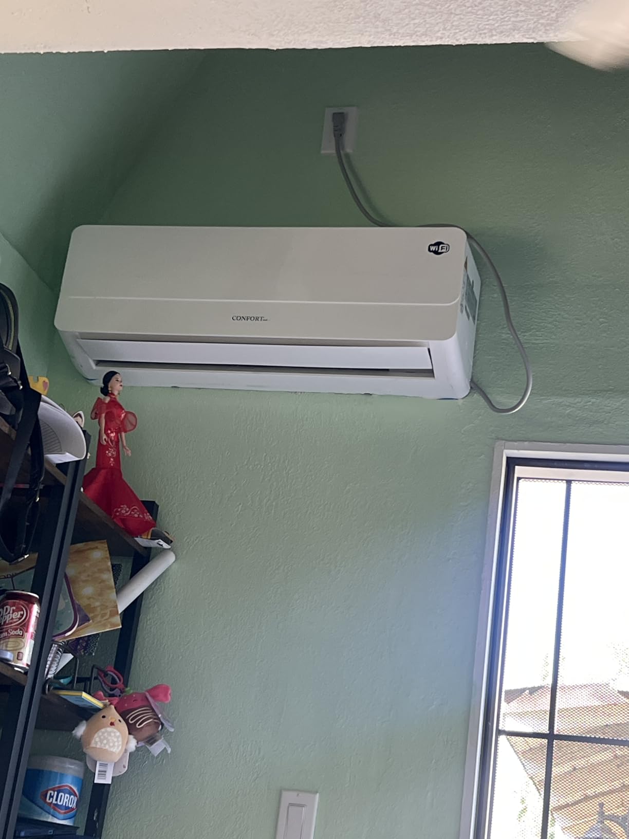 Confortotal 12000 BTU Mini Split Air Conditioner and Heat Pump 110V Ductless,1 ton,with WIFI Compatible with Alexa - Customer Photo 1