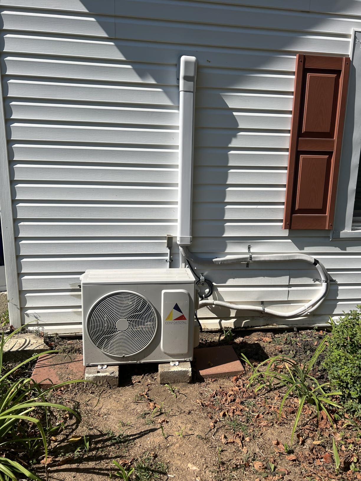 Confortotal 12000 BTU Mini Split Air Conditioner and Heat Pump 110V Ductless,1 ton,with WIFI Compatible with Alexa - Customer Photo 2