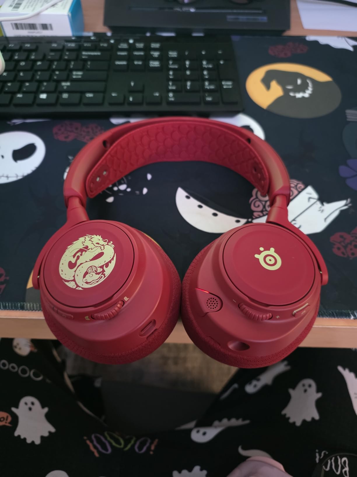 SteelSeries Arctis Nova 7P Wireless Multi-Platform Gaming Headset — Neodymium Magnetic Drivers — 2.4GHz + Bluetooth — 38Hr USB-C Battery — Gen2 AI Mic — PlayStation, PC, Switch, VR, Mobile - White Customer Review SteelSeries Arctis Nova 7P Wireless Multi-Platform Gaming Headset — Neodymium Magnetic Drivers — 2.4GHz + Bluetooth — 38Hr USB-C Battery — Gen2 AI Mic — PlayStation, PC, Switch, VR, Mobile - White - Customer Photo 2