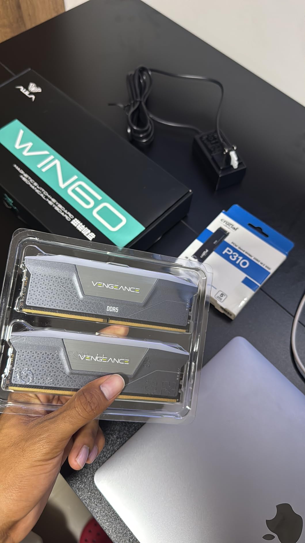 CORSAIR Vengeance RGB DDR5 32GB (2x16GB) DDR5 6000MHz CL36 AMD Expo Intel XMP iCUE Compatible Computer Memory – Gray (CMH32GX5M2E6000Z36) Customer Review CORSAIR Vengeance RGB DDR5 32GB (2x16GB) DDR5 6000MHz CL36 AMD Expo Intel XMP iCUE Compatible Computer Memory – Gray (CMH32GX5M2E6000Z36) - Customer Photo 4