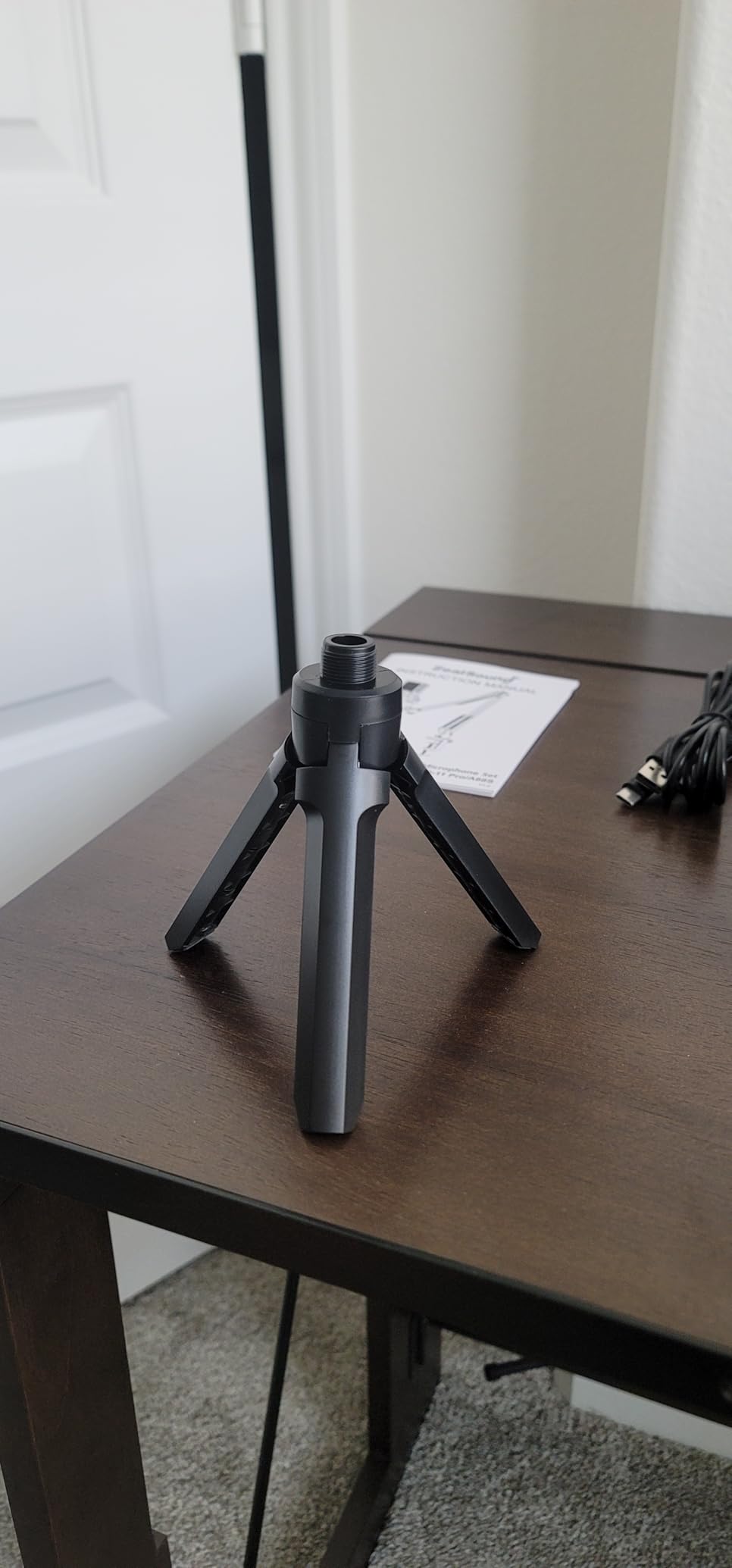 ZealSound Gaming USB Microphone,Noise Cancellation Condenser mic,RGB Microphone with Mute,Gain,Monitoring,Boom Arm,Pop Filter for Phone,PC,Computer,PS4,PS5,Mac,Streaming,Podcast,Twitch,YouTube,Discord Customer Review ZealSound Gaming USB Microphone,Noise Cancellation Condenser mic,RGB Microphone with Mute,Gain,Monitoring,Boom Arm,Pop Filter for Phone,PC,Computer,PS4,PS5,Mac,Streaming,Podcast,Twitch,YouTube,Discord - Customer Photo 4