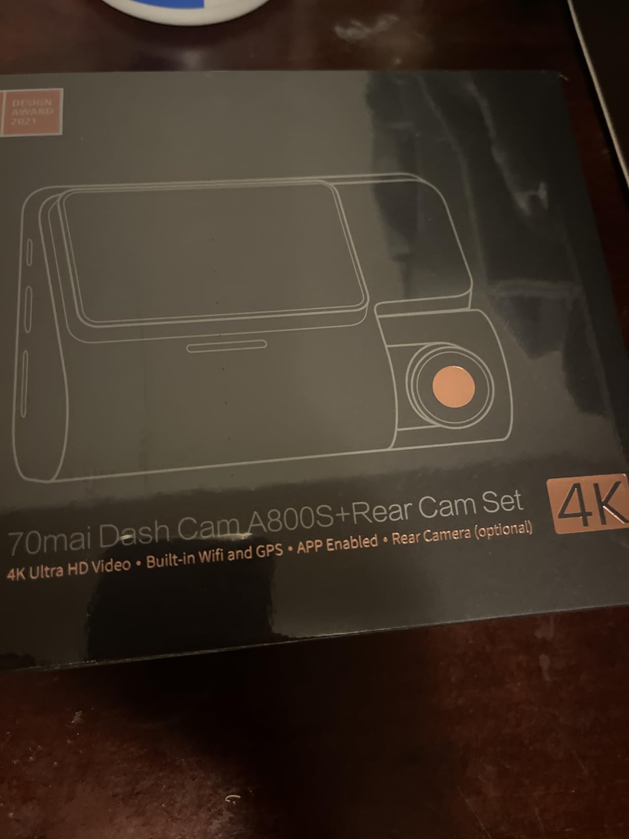 70mai 4K Dash Cam Front and Rear, Built in Wi-Fi 6 & GPS Car Camera, Super Night Vision, ADAS, 3'' IPS Screen, 24H Parking Mode, Time-Lapse, Loop Recording, with 128GB Card (A800SE) Customer Review 70mai 4K Dash Cam Front and Rear, Built in Wi-Fi 6 & GPS Car Camera, Super Night Vision, ADAS, 3'' IPS Screen, 24H Parking Mode, Time-Lapse, Loop Recording, with 128GB Card (A800SE) - Customer Photo 4