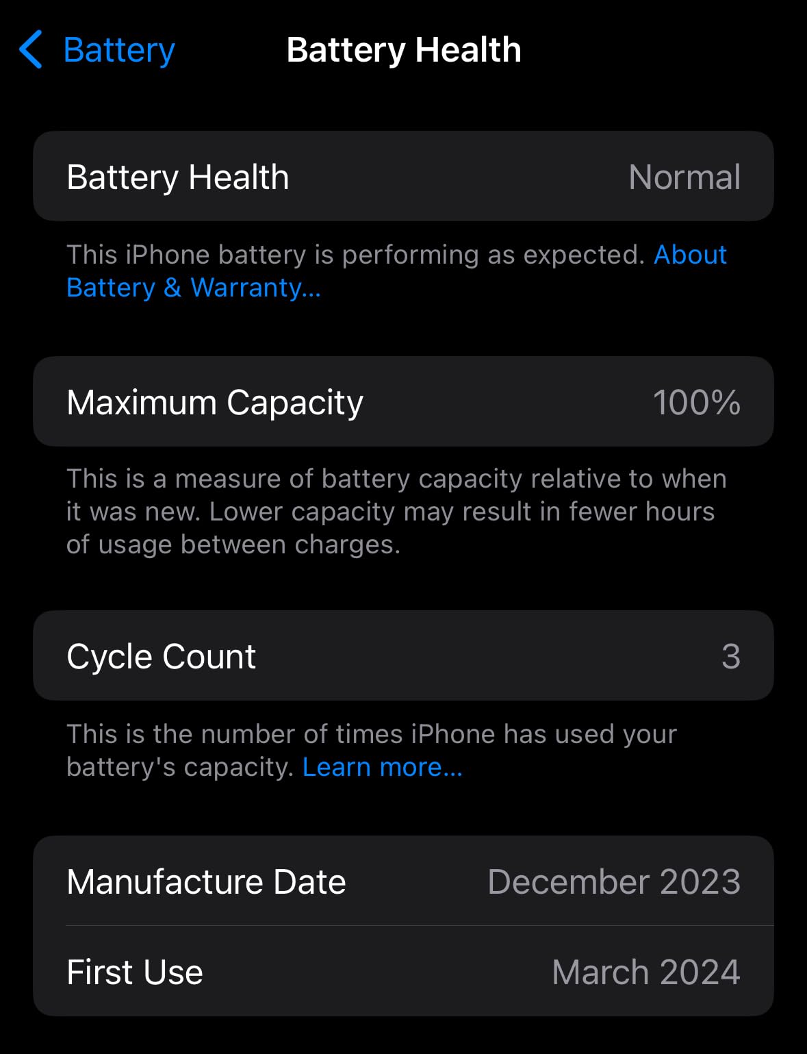 Apple iPhone 15 (Renewed), 128GB, Blue - Unlocked Customer Review Apple iPhone 15 (Renewed), 128GB, Blue - Unlocked - Customer Photo 1