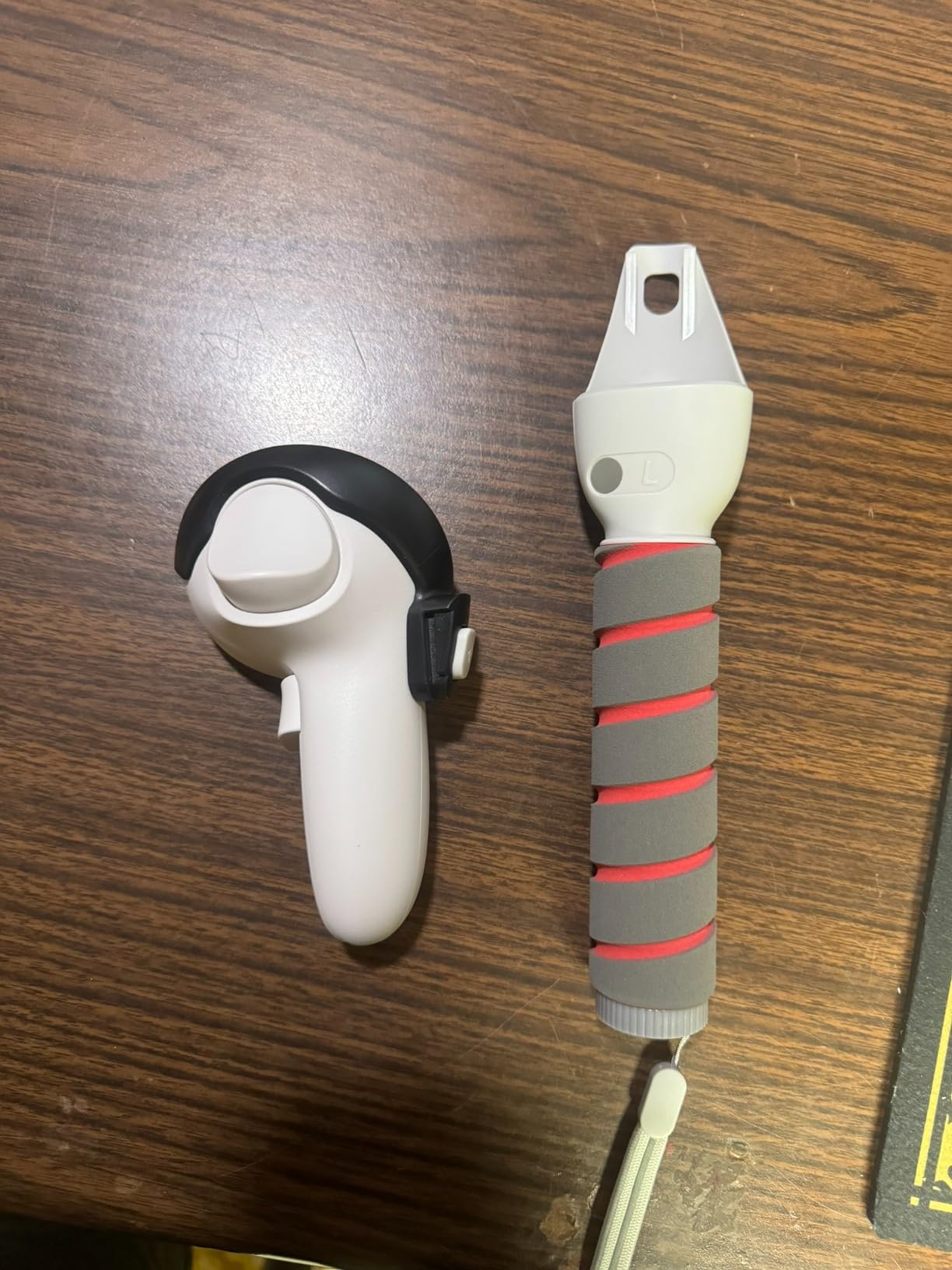 ZYBER Controller Extensions Gorilla Tag Long Arms for Meta Quest 3S/Quest 3 Beat Saber Handles Golf Club Attachment VR Sticks Controller Grips for Quest 3S/3 Enhance VR Gaming Accessories Customer Review ZYBER Controller Extensions Gorilla Tag Long Arms for Meta Quest 3S/Quest 3 Beat Saber Handles Golf Club Attachment VR Sticks Controller Grips for Quest 3S/3 Enhance VR Gaming Accessories - Customer Photo 3