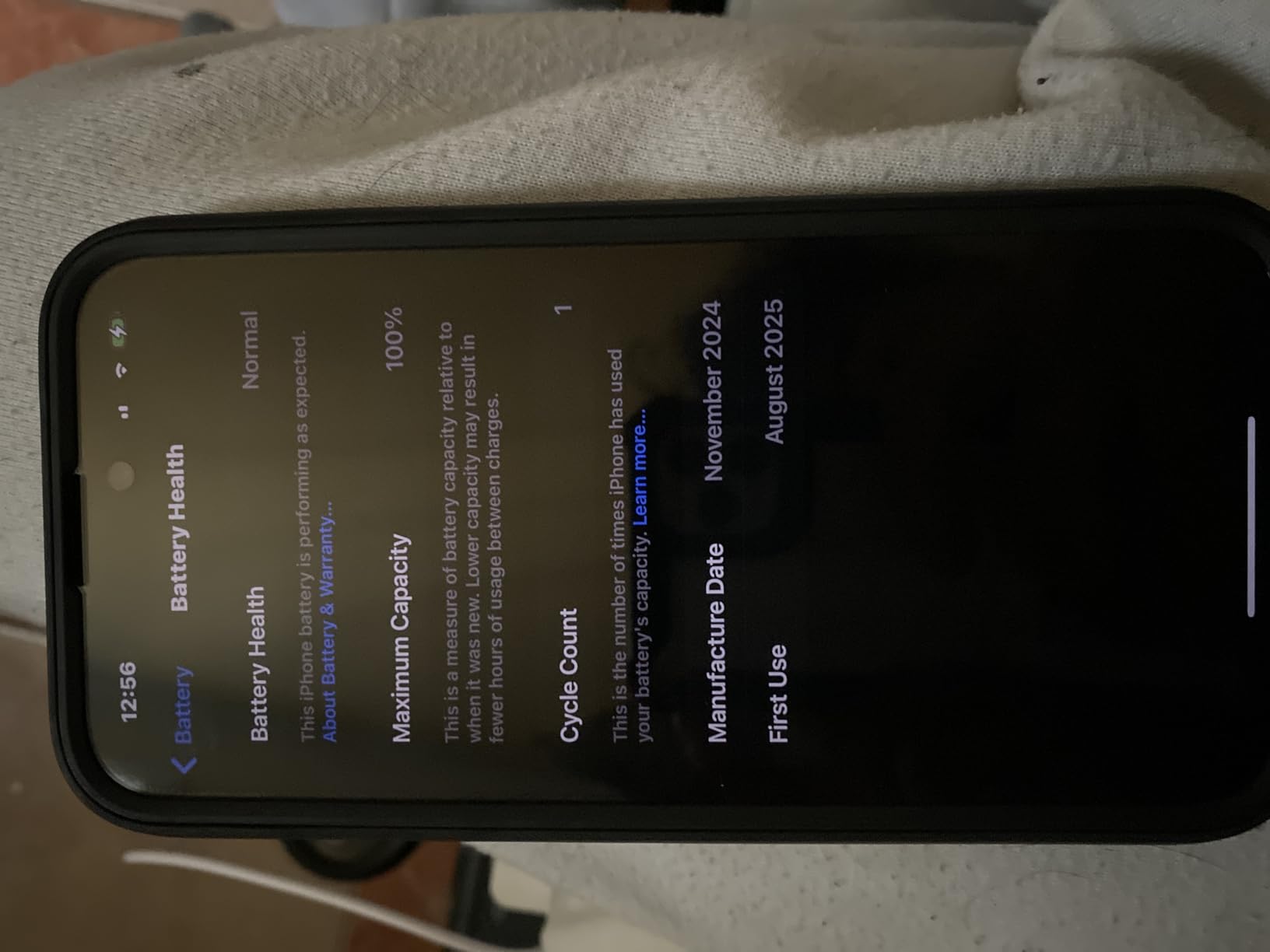 Apple iPhone (Renewed Premium) 15 Pro Max, 256GB, Black Titanium - Unlocked Customer Review Apple iPhone (Renewed Premium) 15 Pro Max, 256GB, Black Titanium - Unlocked - Customer Photo 1