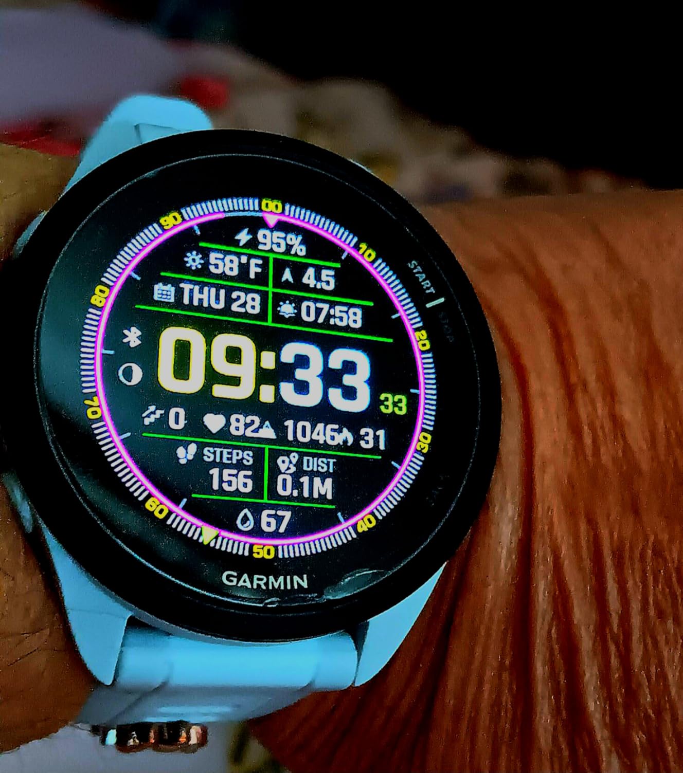 Garmin Forerunner 165, Running Smartwatch, Colorful AMOLED Display, Training Metrics and Recovery Insights, Black Customer Review Garmin Forerunner 165, Running Smartwatch, Colorful AMOLED Display, Training Metrics and Recovery Insights, Black - Customer Photo 2