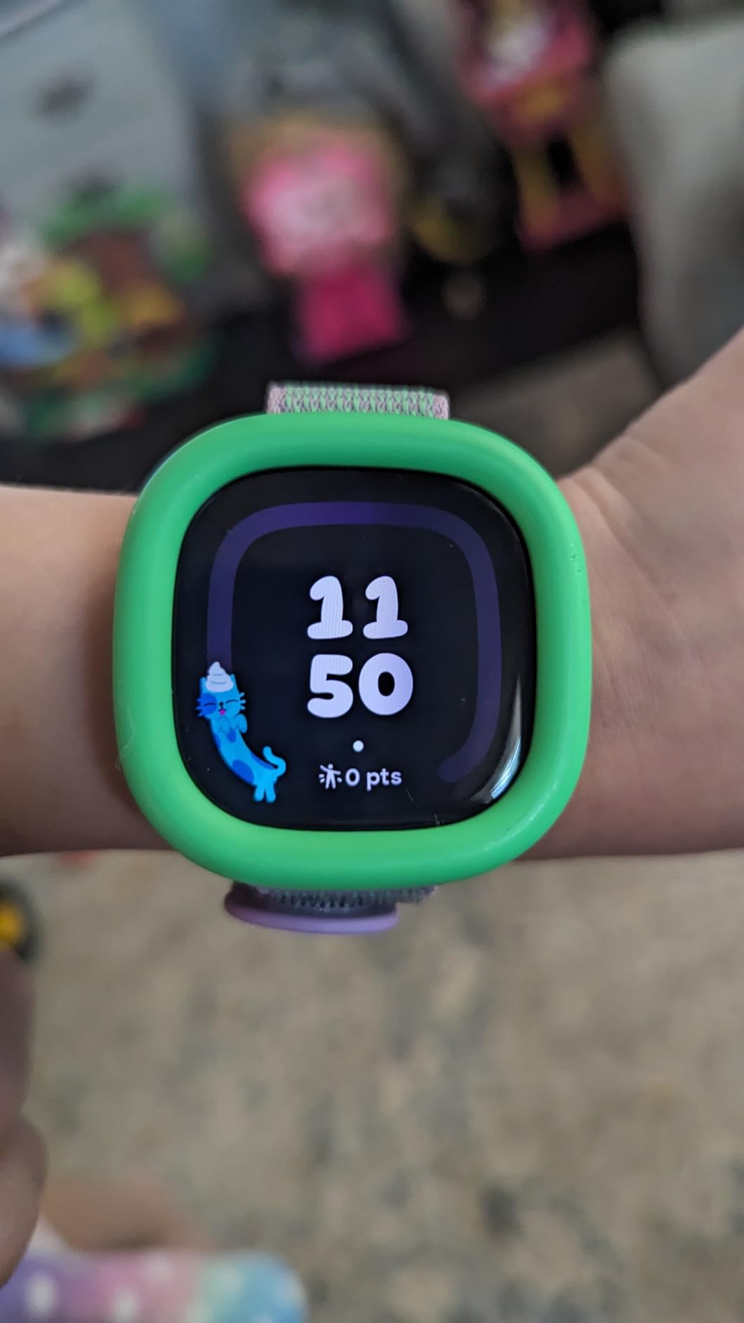 Google Fitbit Ace LTE - Kids Smartwatch with Call, Message, GPS, and Activity-Based Games, Ace Pass Data Plan Required - Mild - Strange Arcade Customer Review Google Fitbit Ace LTE - Kids Smartwatch with Call, Message, GPS, and Activity-Based Games, Ace Pass Data Plan Required - Mild - Strange Arcade - Customer Photo 1