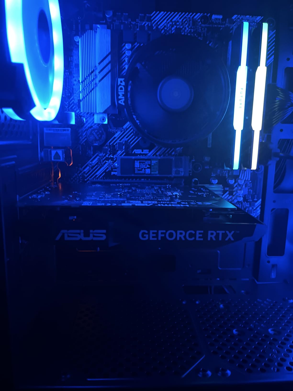 ASUS Dual NVIDIA GeForce RTX 3050 6GB OC Edition Gaming Graphics Card - PCIe 4.0, 6GB GDDR6 Memory, HDMI 2.1, DisplayPort 1.4a, 2-Slot Design, Axial-tech Fan Design, 0dB Technology, Steel Bracket Customer Review ASUS Dual NVIDIA GeForce RTX 3050 6GB OC Edition Gaming Graphics Card - PCIe 4.0, 6GB GDDR6 Memory, HDMI 2.1, DisplayPort 1.4a, 2-Slot Design, Axial-tech Fan Design, 0dB Technology, Steel Bracket - Customer Photo 3