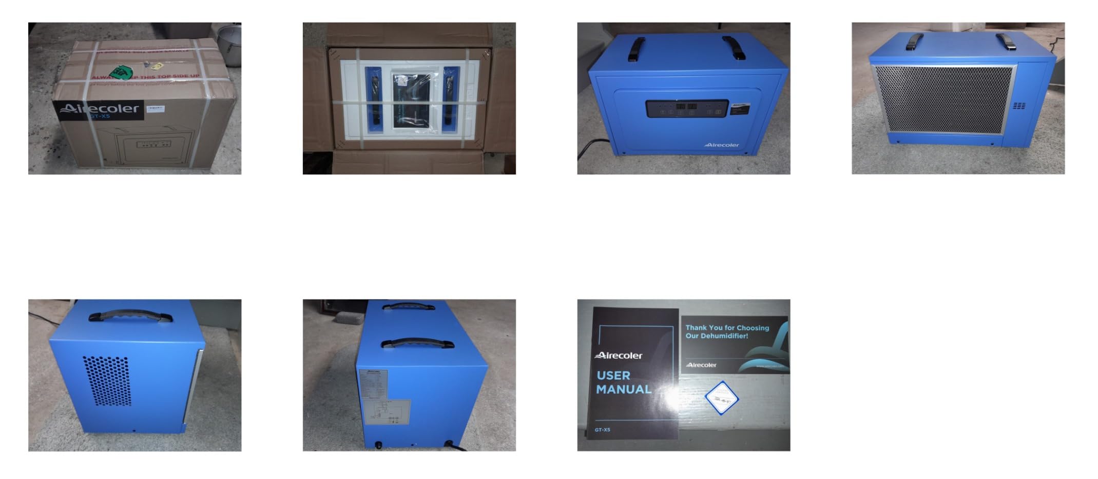 125 Pints Commercial Dehumidifier for Crawl Spaces & Basements with Drain Hose, Industrial Grade Water Damage Restoration for up to 6,000 sq ft, Auto Defrost, Memory Starting Customer Review 125 Pints Commercial Dehumidifier for Crawl Spaces & Basements with Drain Hose, Industrial Grade Water Damage Restoration for up to 6,000 sq ft, Auto Defrost, Memory Starting - Customer Photo 1