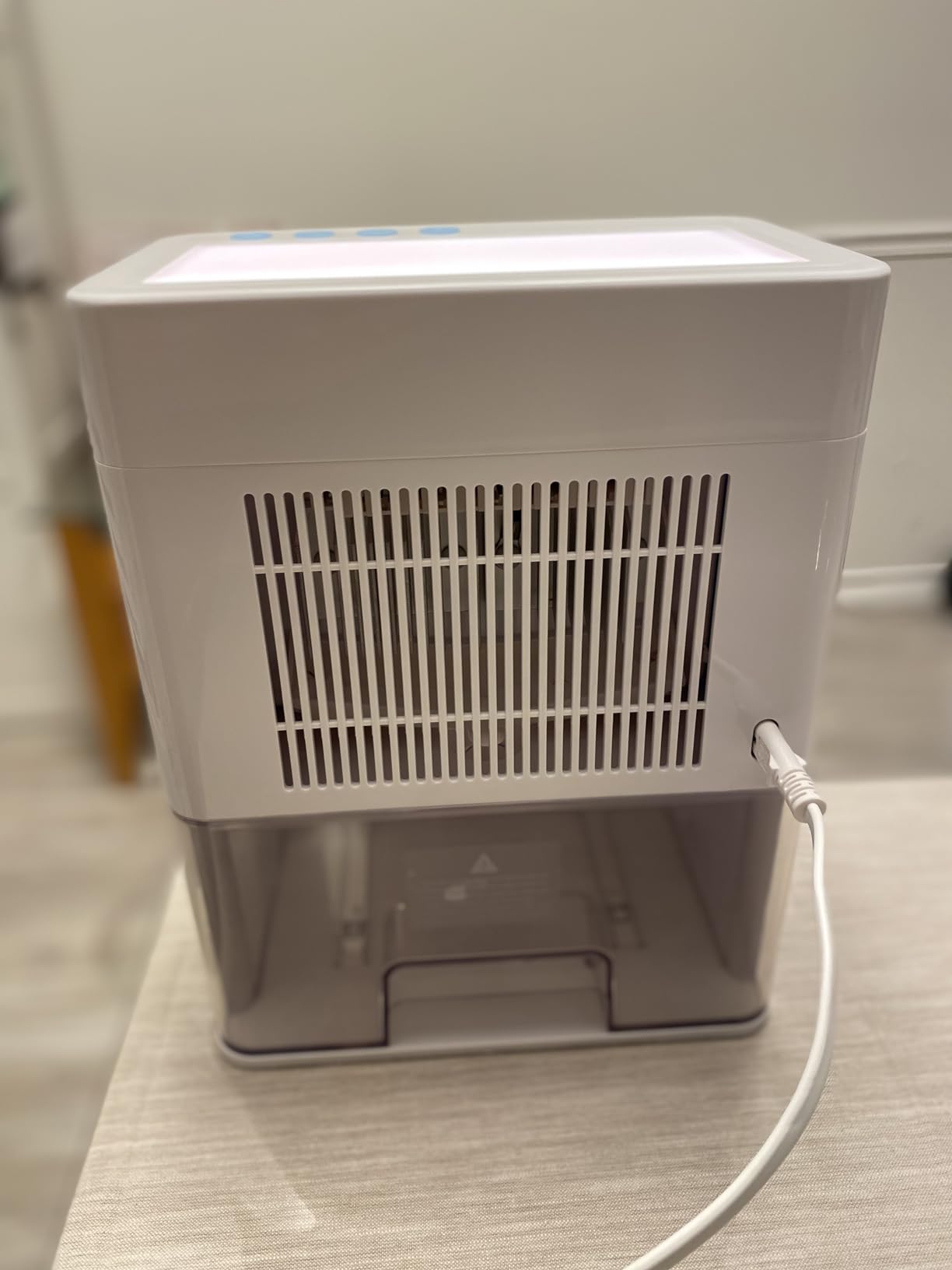 Dehumidifier, VEWIOR 152 OZ Dehumidifiers for Home, (900 sq.ft) Quiet Dehumidifier for Basement with Large Water Tank, Dehumidifiers for Bathroom Bedroom RV Closet with Auto Shut Off and Night Light - Customer Photo 1
