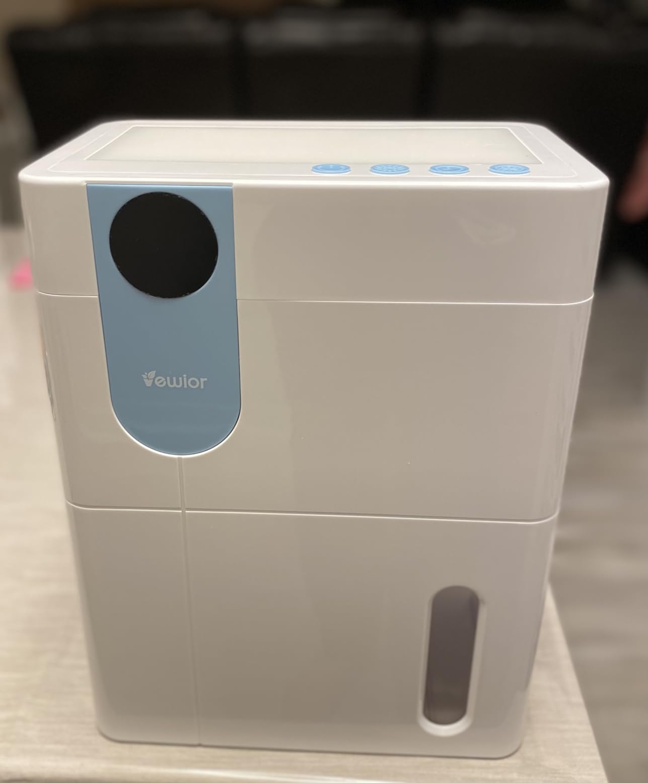 Dehumidifier, VEWIOR 152 OZ Dehumidifiers for Home, (900 sq.ft) Quiet Dehumidifier for Basement with Large Water Tank, Dehumidifiers for Bathroom Bedroom RV Closet with Auto Shut Off and Night Light - Customer Photo 2