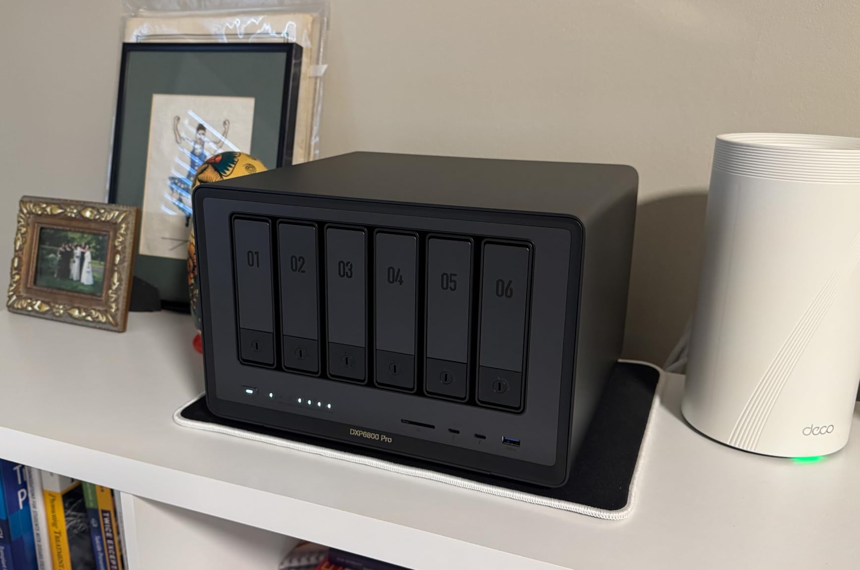 UGREEN NASync DXP6800 Pro 6-Bay Desktop NAS, Intel i5 1235u 10-Core CPU, 8GB DDR5 RAM, 128G SSD, 2X 10GbE, 2XM.2 NVMe Slots, 8K HDMI, 2XTBT4, Network Attached Storage (Diskless) Customer Review UGREEN NASync DXP6800 Pro 6-Bay Desktop NAS, Intel i5 1235u 10-Core CPU, 8GB DDR5 RAM, 128G SSD, 2X 10GbE, 2XM.2 NVMe Slots, 8K HDMI, 2XTBT4, Network Attached Storage (Diskless) - Customer Photo 1