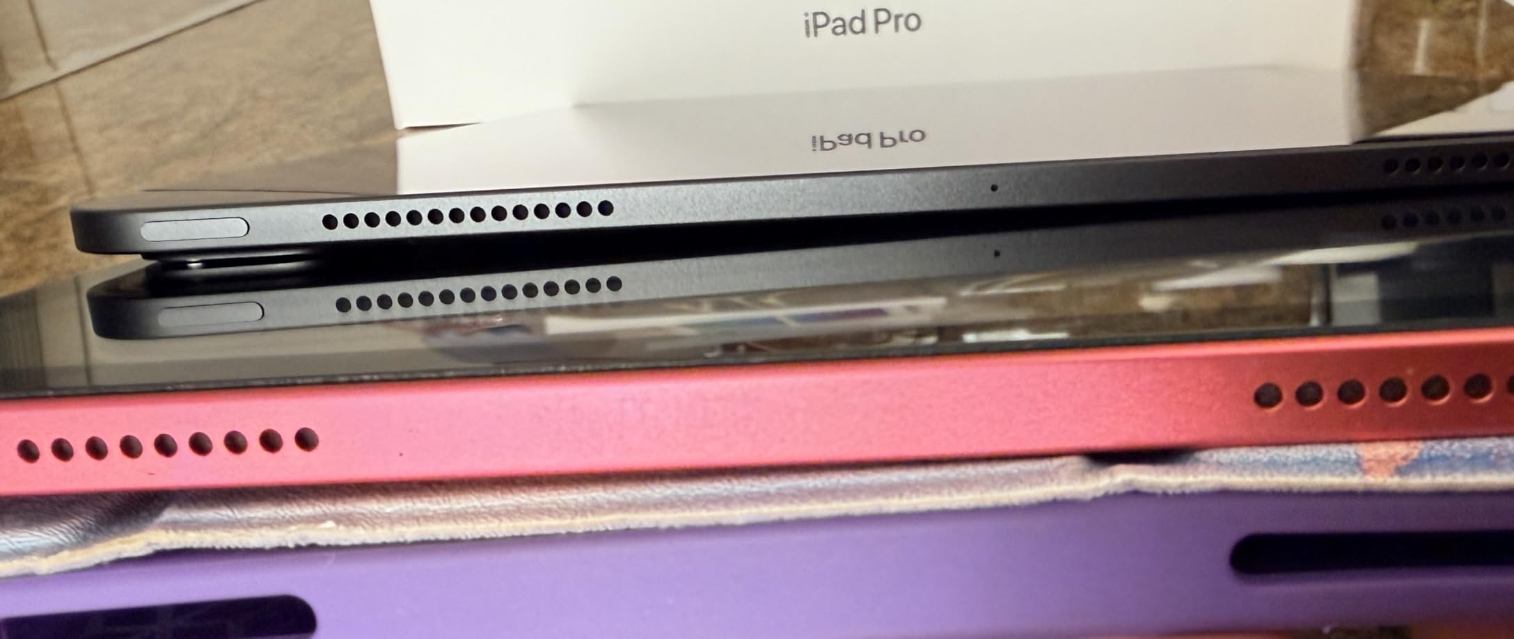 iPad Pro 13-Inch (M4): Built for Apple Intelligence, Ultra Retina XDR Display, 256GB, 12MP Front/Back Camera, LiDAR Scanner, Wi-Fi 6E, Face ID, All-Day Battery Life — Space Black Customer Review iPad Pro 13-Inch (M4): Built for Apple Intelligence, Ultra Retina XDR Display, 256GB, 12MP Front/Back Camera, LiDAR Scanner, Wi-Fi 6E, Face ID, All-Day Battery Life — Space Black - Customer Photo 2