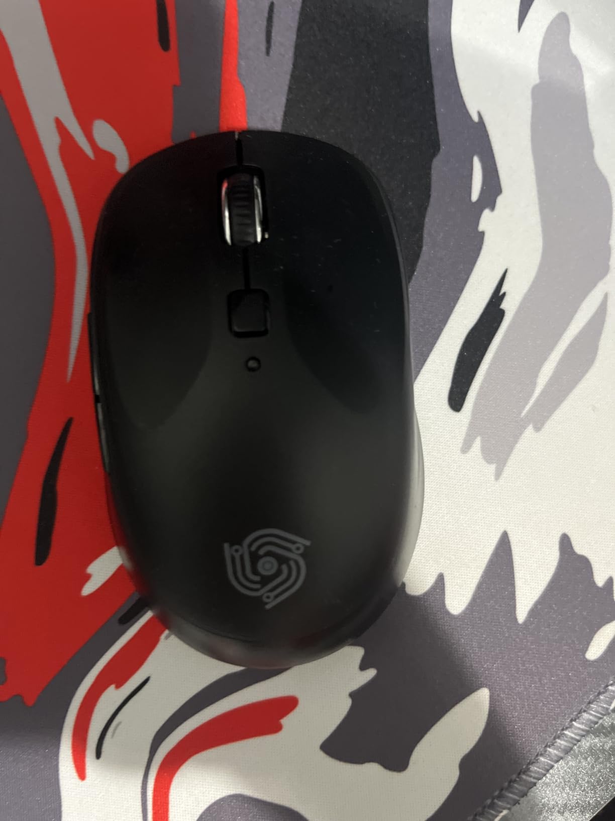 Wireless Computer Mouse - Full-Size 2.4G USB Receiver Mouse, 6 Buttons with Back/Forward, 3 DPI Levels, Lightweight, Ambidextrous Design, Black (MKE 410) - Customer Photo 1