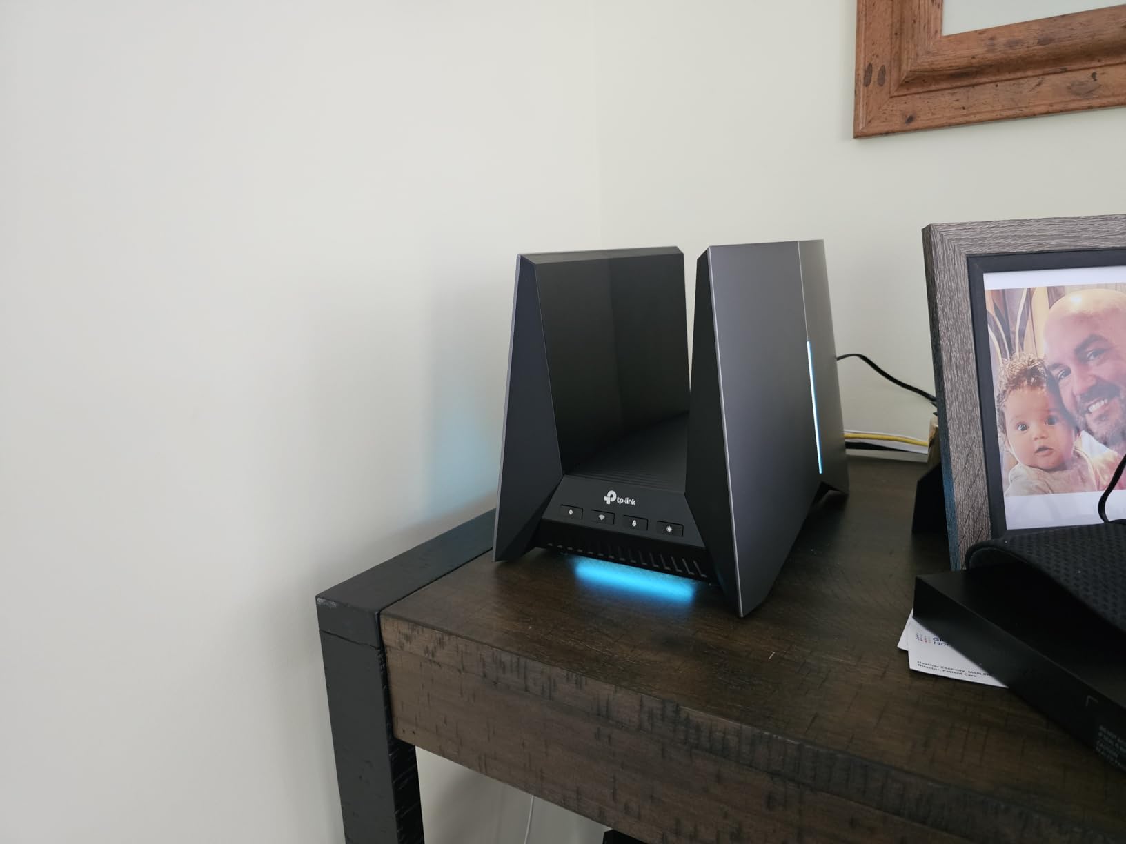 TP-Link Tri-Band BE19000 Wi-Fi 7 Gaming Router Archer GE800 | 12-Stream | 2×10G + 4×2.5G Ports, USB 3.0 | Turbo Acceleration, Dedicated Gaming Port & Panel, RGB Lighting, HomeShield, Free Expert Help Customer Review TP-Link Tri-Band BE19000 Wi-Fi 7 Gaming Router Archer GE800 | 12-Stream | 2×10G + 4×2.5G Ports, USB 3.0 | Turbo Acceleration, Dedicated Gaming Port & Panel, RGB Lighting, HomeShield, Free Expert Help - Customer Photo 1