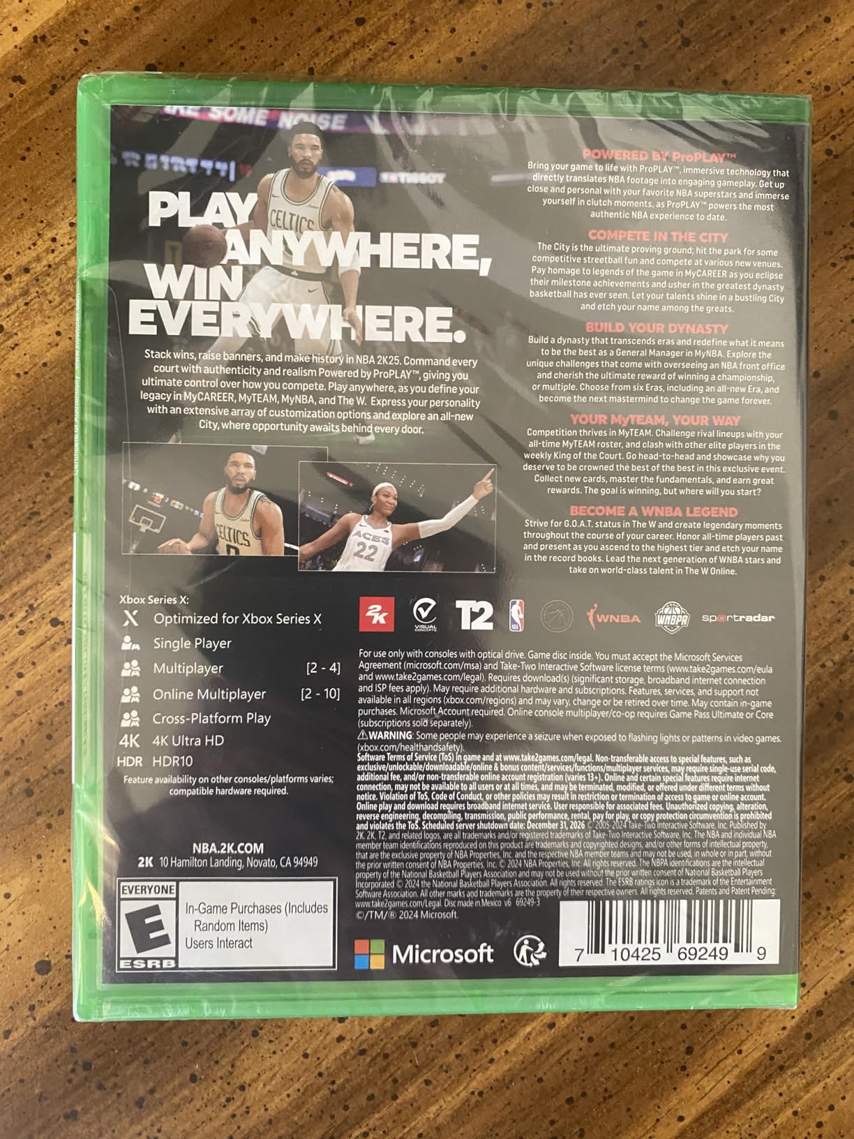 NBA 2K25 - Xbox Series X Customer Review NBA 2K25 - Xbox Series X - Customer Photo 1