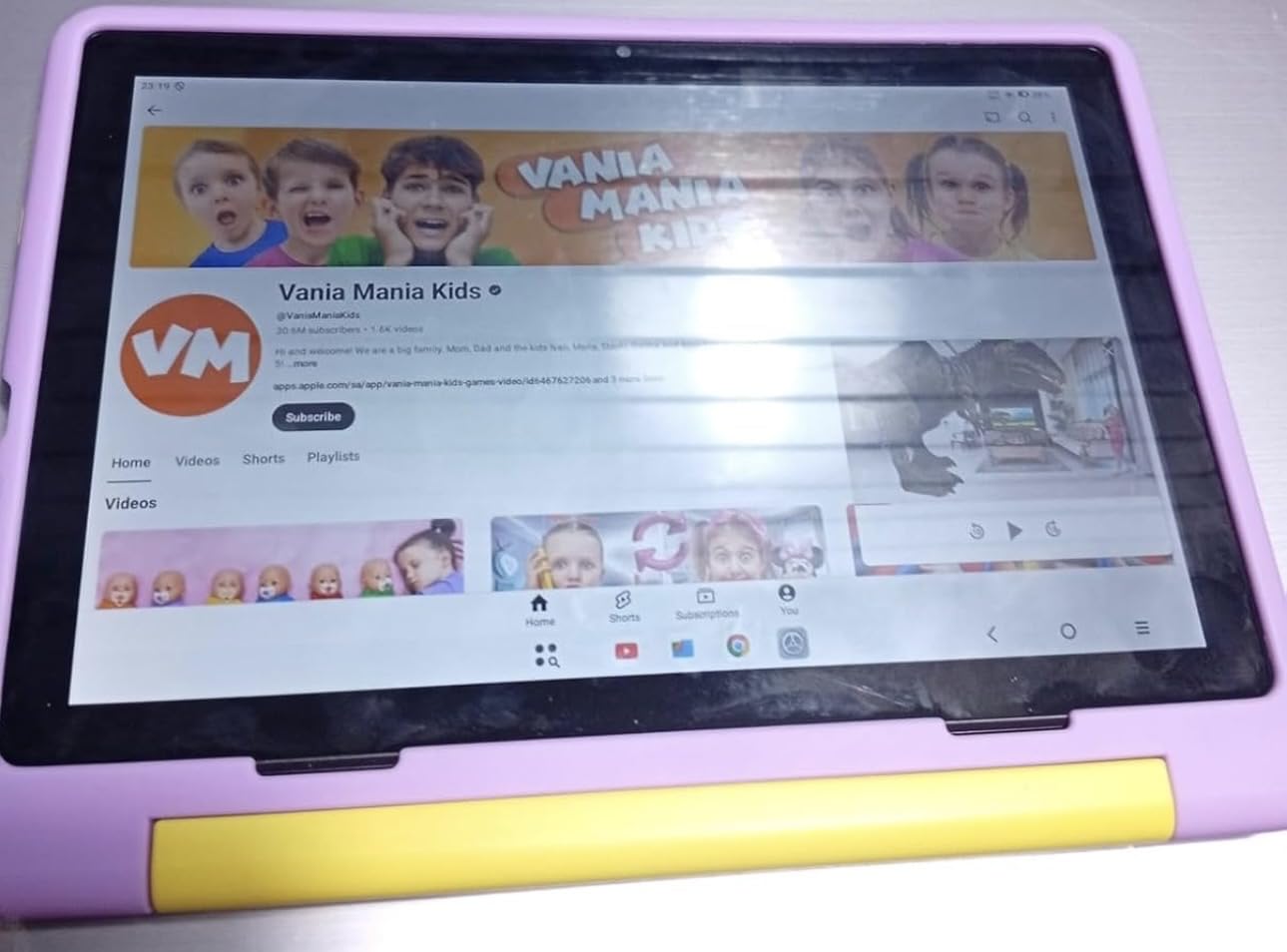URAO Kids Tablet, Android 14 Tablet for Kids 10 inch, Toddler Tablet Octa-Core 64GB 1TB TF Card Expandable,Children's Tablet with Case, WiFi Tablet Parental Control, Dual Camera, Great Gift for Kids Customer Review URAO Kids Tablet, Android 14 Tablet for Kids 10 inch, Toddler Tablet Octa-Core 64GB 1TB TF Card Expandable,Children's Tablet with Case, WiFi Tablet Parental Control, Dual Camera, Great Gift for Kids - Customer Photo 1
