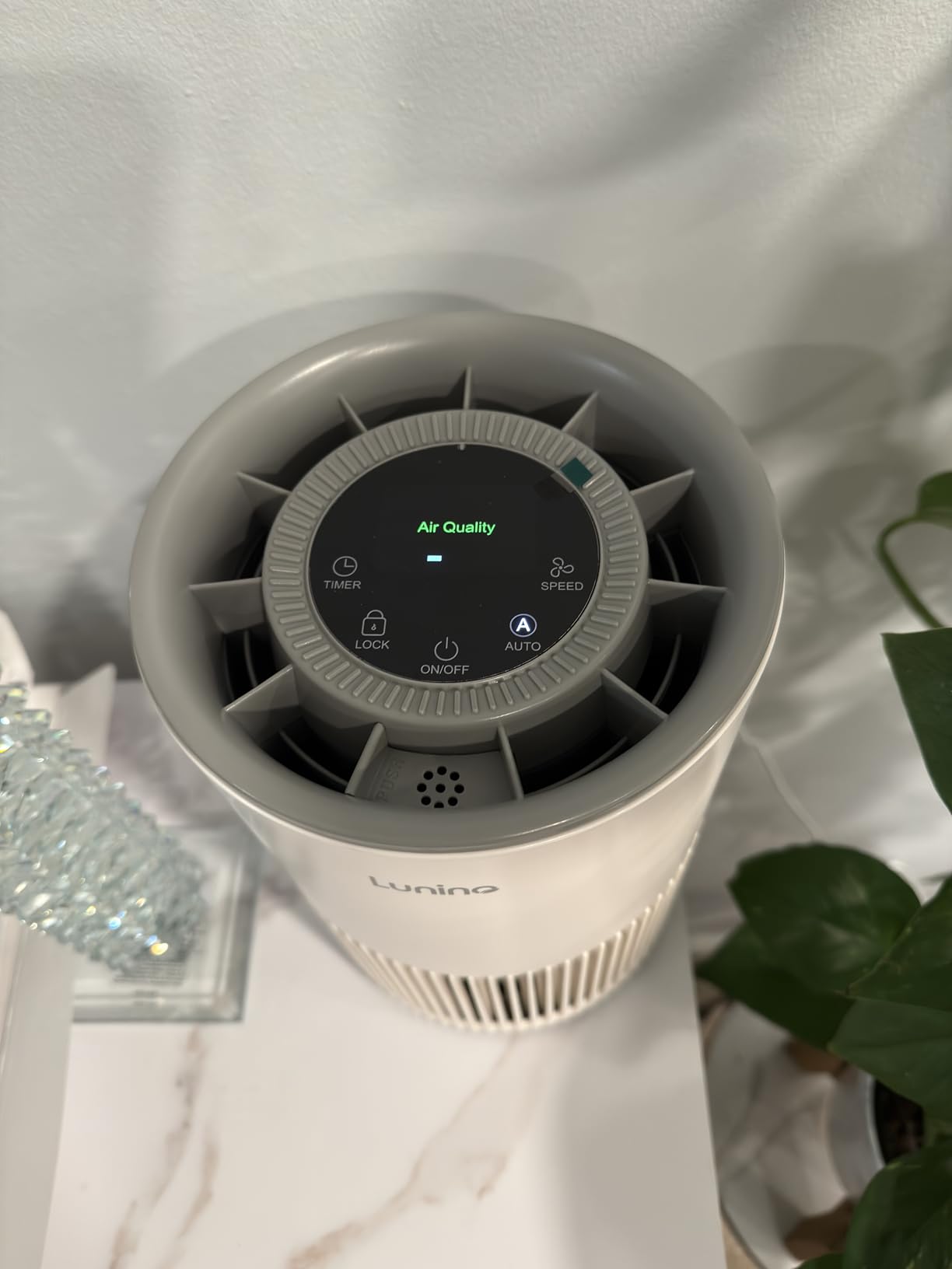 Air Purifiers for Home Large Room up to 1200ft², LUNINO H13 True HEPA Air Purifier for Bedroom with Fragrance Function, Air Quality Sensor, Sleep Mode, Air Cleaner for Pet Dander, Odor, Dust, Smoke - Customer Photo 2