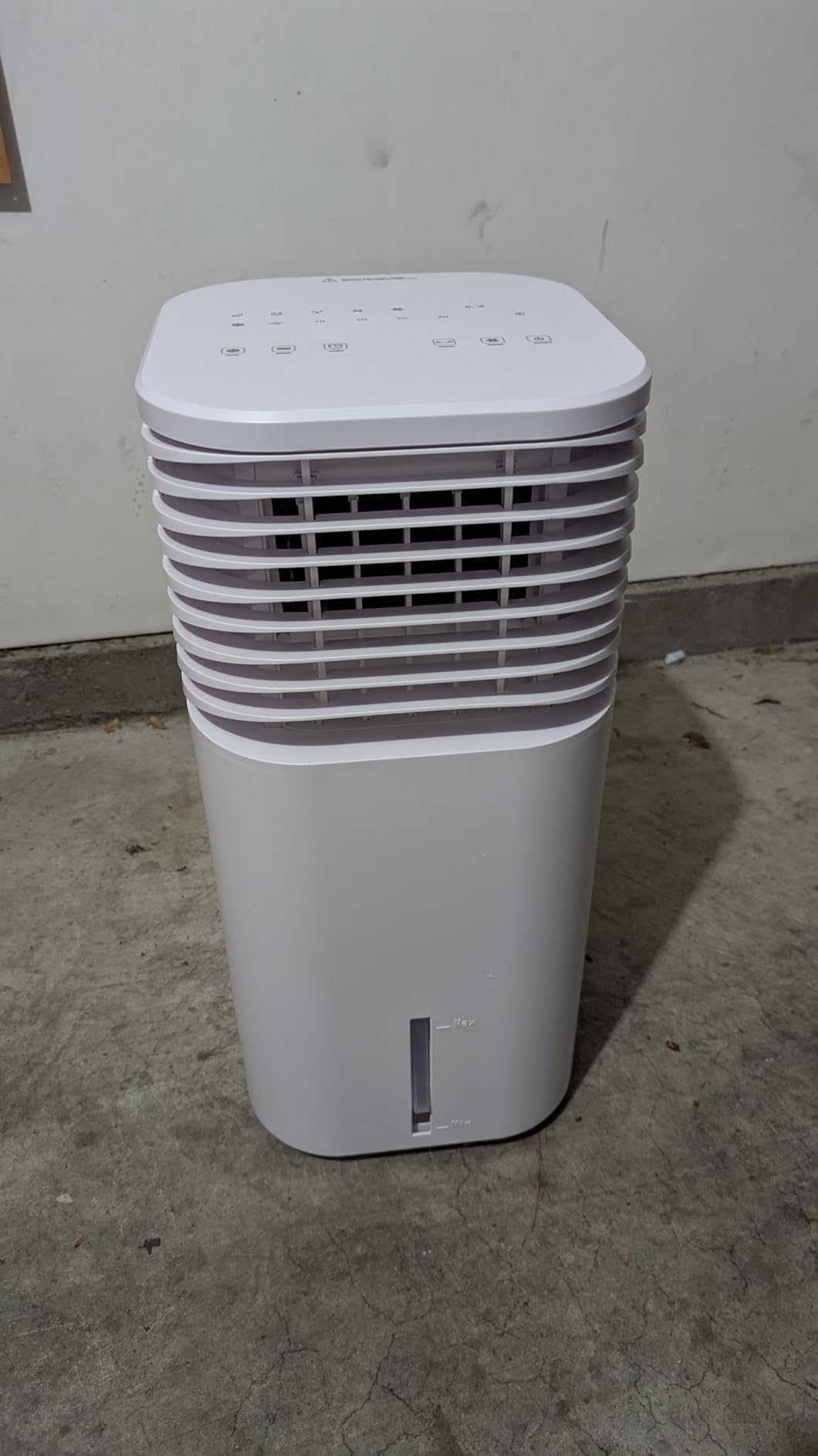 FANCOLE Small Air Conditioner, 5400mAh Built-in Battery Evaporative Air Cooler, 2Ice Packs, 7H Timer Smart Auto-Off &Remote, 7Lights, 1200ML Water Tank, 2-Level Mist, 3-Speed Personal Air Conditioner - Customer Photo 2