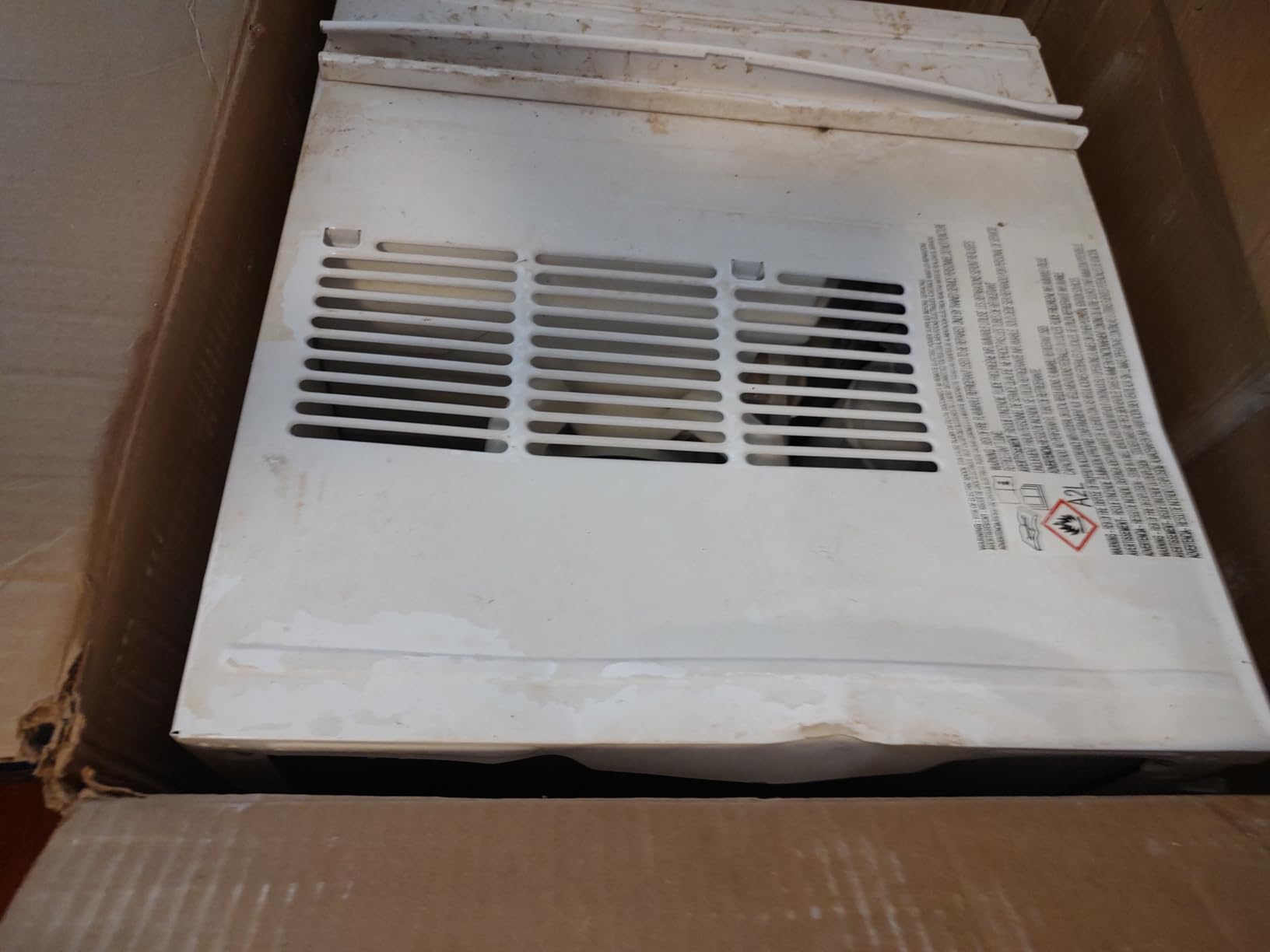 BLACK+DECKER Window or Through The Wall Air Conditioner 18000 BTU, AC Window Unit Cools Up to 1000 Square Feet, Window AC Unit with Remote Control, 3 Cooling Speeds and Fan Only, BD18WT6, White - Customer Photo 1
