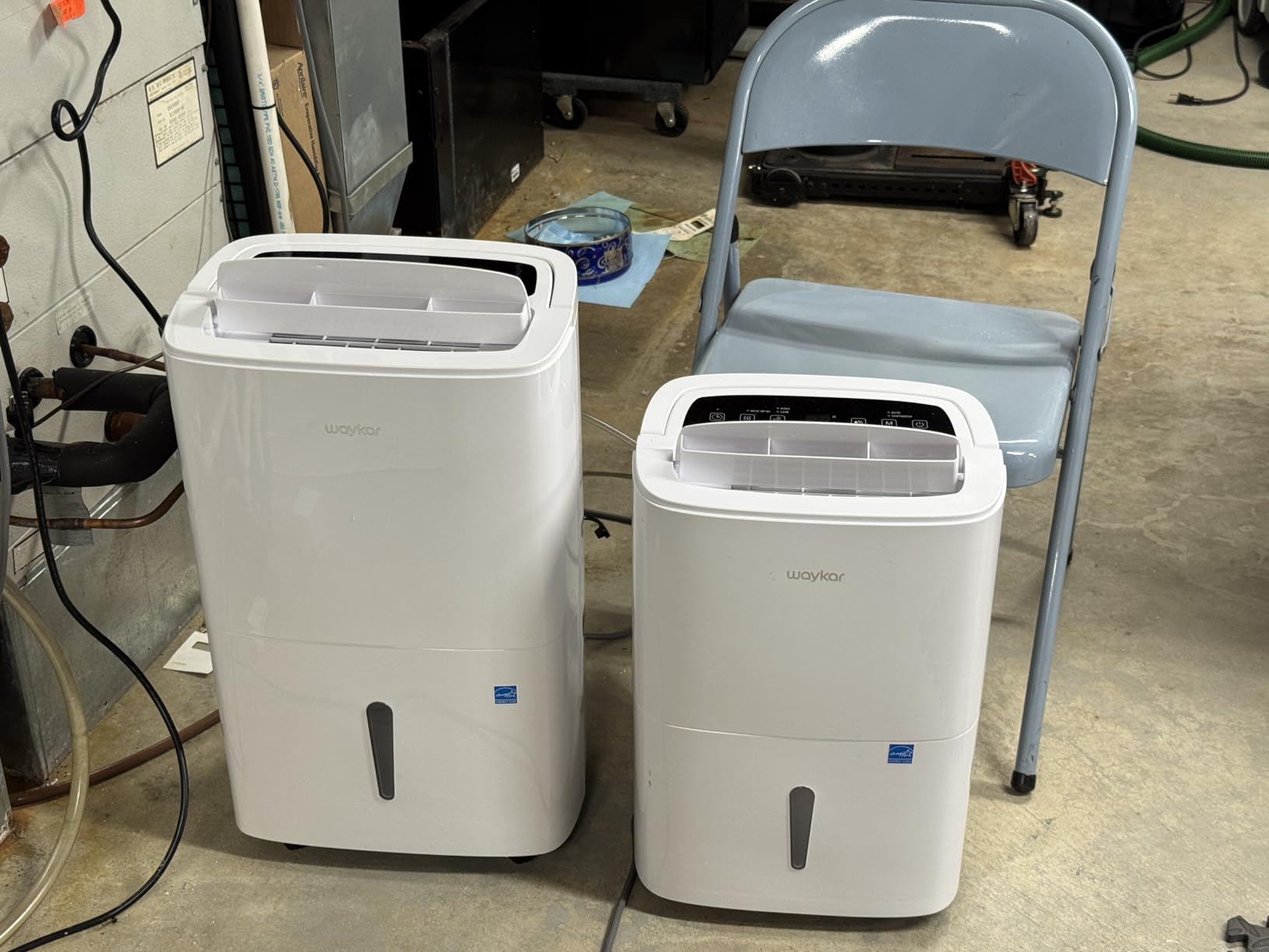 Waykar 2000 Sq. Ft Most Efficient Energy Star 2025 Dehumidifier for Home and Basement with Auto or Manual Drainage, Quiet 33dB Operation, 0.6 Gallon Water Tank Capacity Customer Review Waykar 2000 Sq. Ft Most Efficient Energy Star 2025 Dehumidifier for Home and Basement with Auto or Manual Drainage, Quiet 33dB Operation, 0.6 Gallon Water Tank Capacity - Customer Photo 2