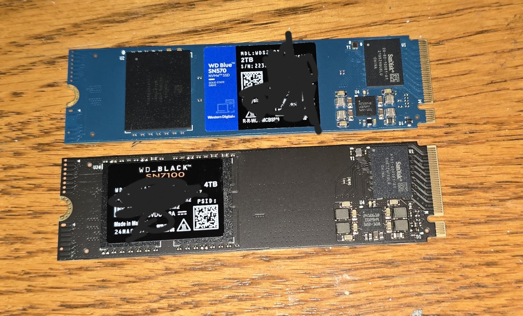 WD_BLACK 1TB SN7100 NVMe SSD Internal Solid State Drive - Gen4 PCIe, M.2 2280, Up to 7,250 MB/s - WDS100T4X0E Customer Review WD_BLACK 1TB SN7100 NVMe SSD Internal Solid State Drive - Gen4 PCIe, M.2 2280, Up to 7,250 MB/s - WDS100T4X0E - Customer Photo 3