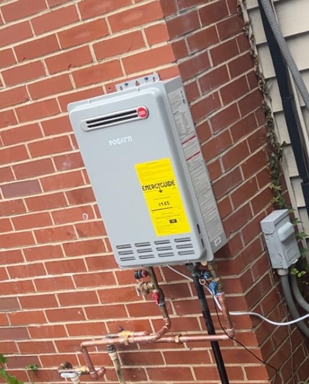 FOGATTI Natural Gas Tankless Water Heater Indoor - Max 7.5 GPM 170,000 BTU, CSA Certified Compact Design On Demand Instant Hot Water Heater - Instagas Comfort 170S Series Customer Review FOGATTI Natural Gas Tankless Water Heater Indoor - Max 7.5 GPM 170,000 BTU, CSA Certified Compact Design On Demand Instant Hot Water Heater - Instagas Comfort 170S Series - Customer Photo 1