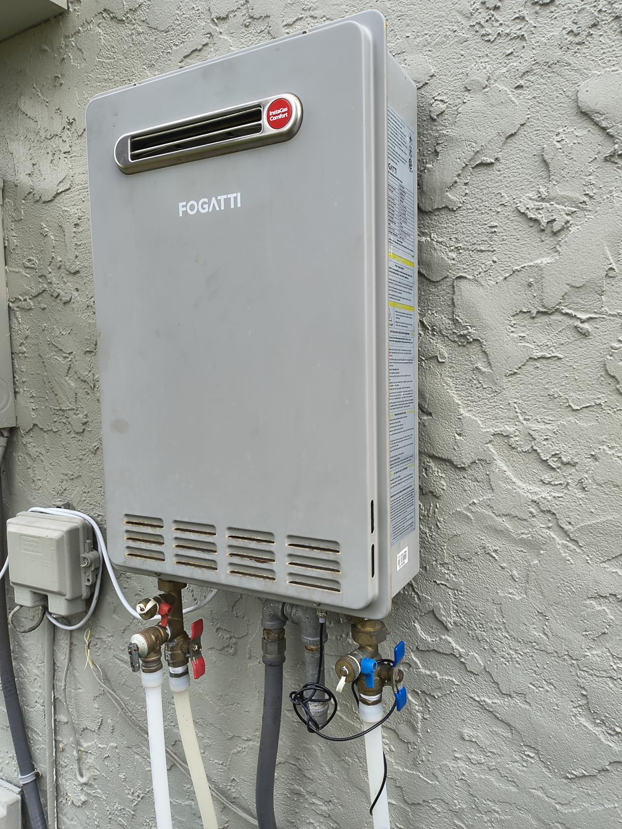 FOGATTI Natural Gas Tankless Water Heater Indoor - Max 7.5 GPM 170,000 BTU, CSA Certified Compact Design On Demand Instant Hot Water Heater - Instagas Comfort 170S Series Customer Review FOGATTI Natural Gas Tankless Water Heater Indoor - Max 7.5 GPM 170,000 BTU, CSA Certified Compact Design On Demand Instant Hot Water Heater - Instagas Comfort 170S Series - Customer Photo 2