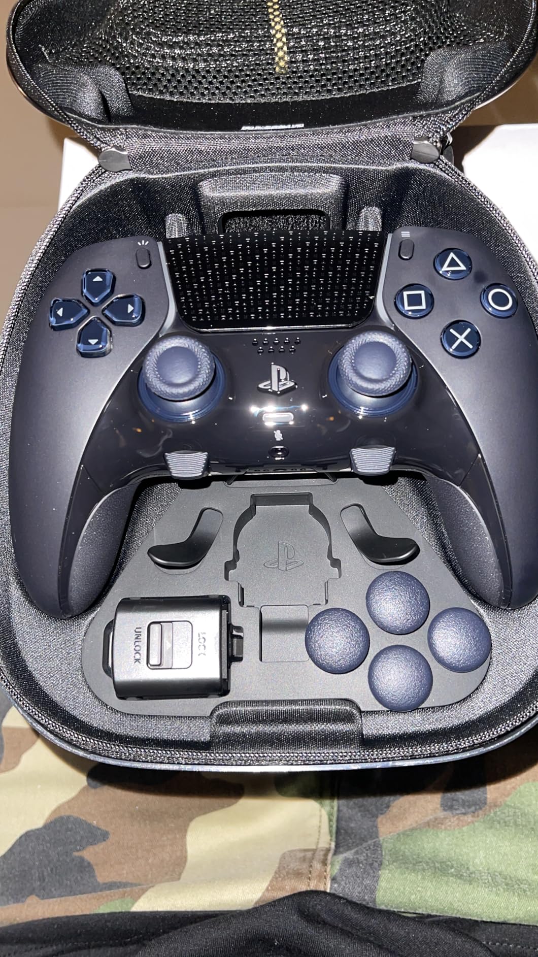 PlayStation DualSense Edge Wireless Controller - Midnight Black Customer Review PlayStation DualSense Edge Wireless Controller - Midnight Black - Customer Photo 1