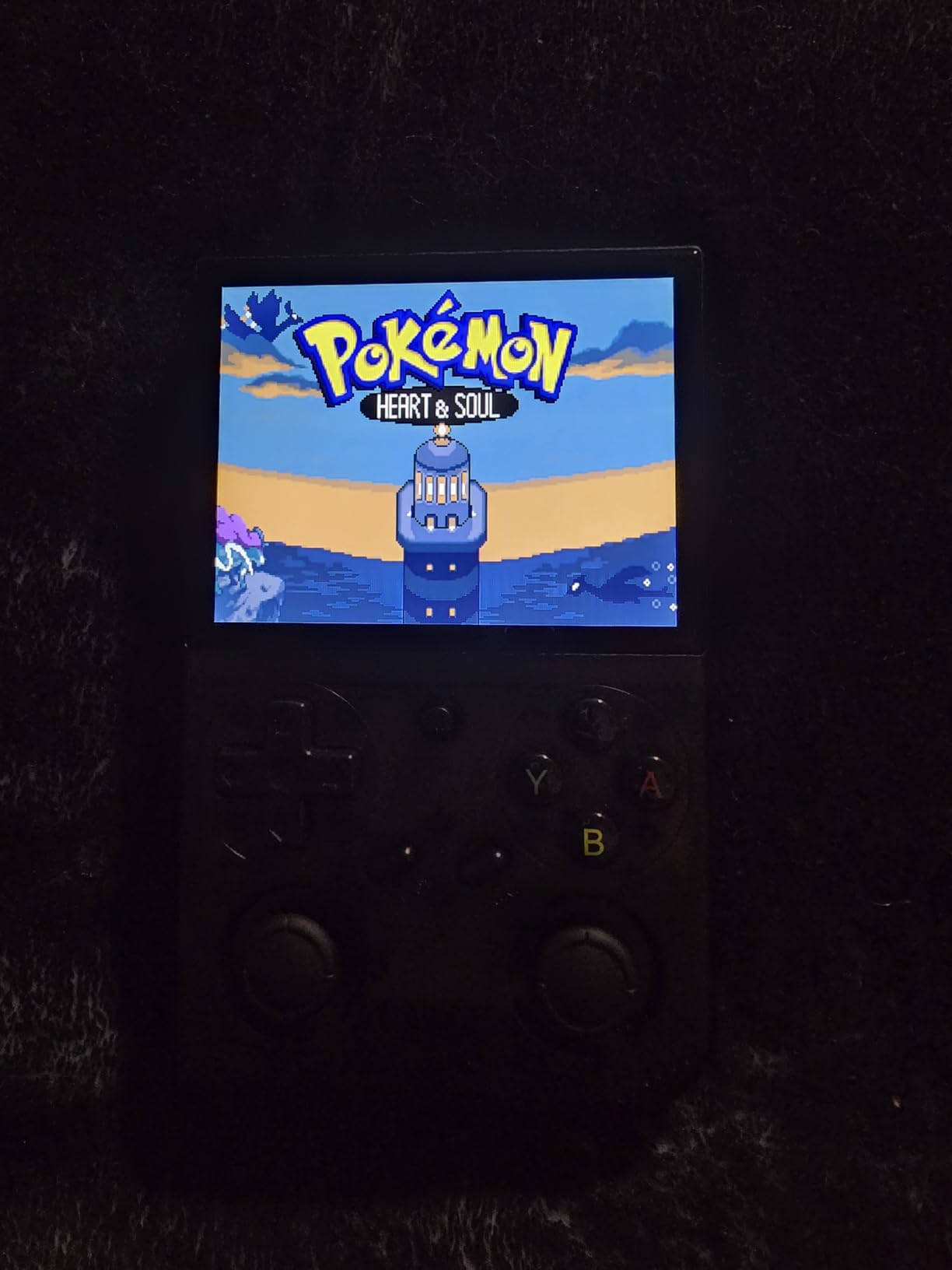 G350 Retro Handheld Game Console , G350 Retro Gaming Console 3.5'' IPS Screen Linux System Built-in 64G TF Card 20+Emulators Pre-Installed 4371 Games Retro Game Console with 3200mAh Battery Black - Customer Photo 5