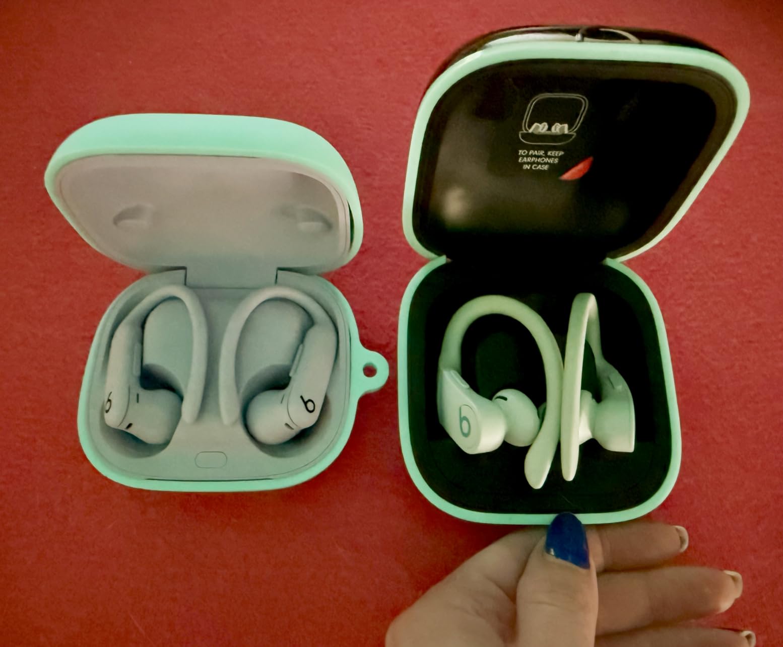 Beats Powerbeats Pro 2 - Wireless Noise Cancelling Workout Earbuds with Secure- Fit Earhooks, Up to 45-Hour Battery with Charging Case, Sweat & Water Resistant, Heart Rate Monitoring - Jet Black - Customer Photo 1