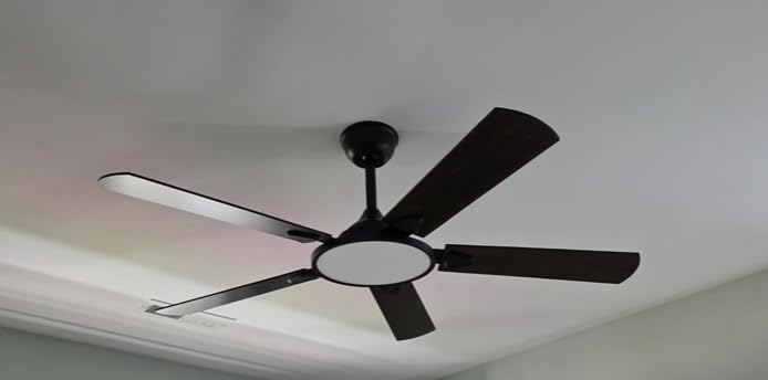 OJX Ceiling Fans with Lights, 52 inch Ceiling fan with Light and Remote/APP Control, 3CCT, Quiet DC Reversible, Dimmable, Modern Ceiling Fan for Bedroom, Living Room, Kitchen, Indoor/Outdoor Use Customer Review OJX Ceiling Fans with Lights, 52 inch Ceiling fan with Light and Remote/APP Control, 3CCT, Quiet DC Reversible, Dimmable, Modern Ceiling Fan for Bedroom, Living Room, Kitchen, Indoor/Outdoor Use - Customer Photo 1