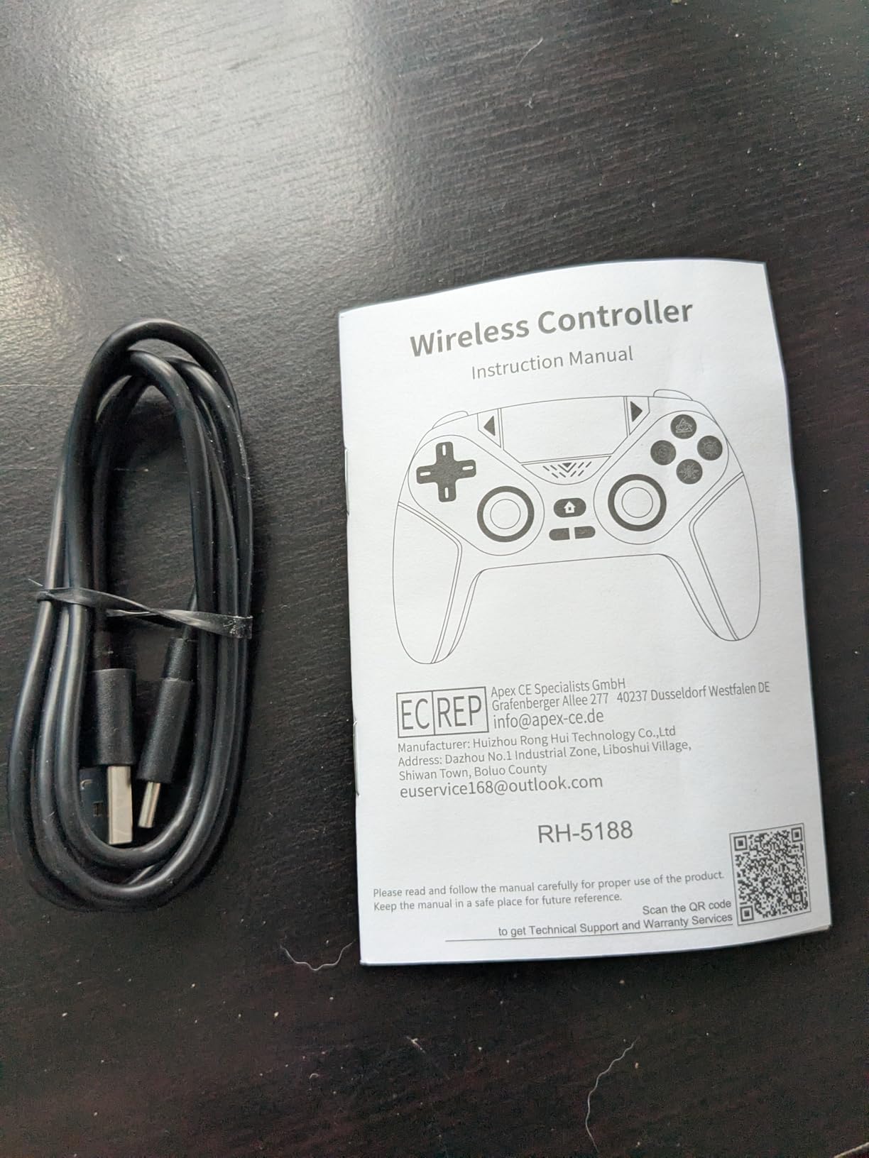 Dinosoo RGB Wireless Controller for PS5/PlayStation 5 PC, Bluetooth Controller with Turbo, Macro, Dynamic Vibration, 6-Axis Motion Control, 3.5mm Audio Jack, 1000mAh Battery, Speaker - Blue Customer Review Dinosoo RGB Wireless Controller for PS5/PlayStation 5 PC, Bluetooth Controller with Turbo, Macro, Dynamic Vibration, 6-Axis Motion Control, 3.5mm Audio Jack, 1000mAh Battery, Speaker - Blue - Customer Photo 2