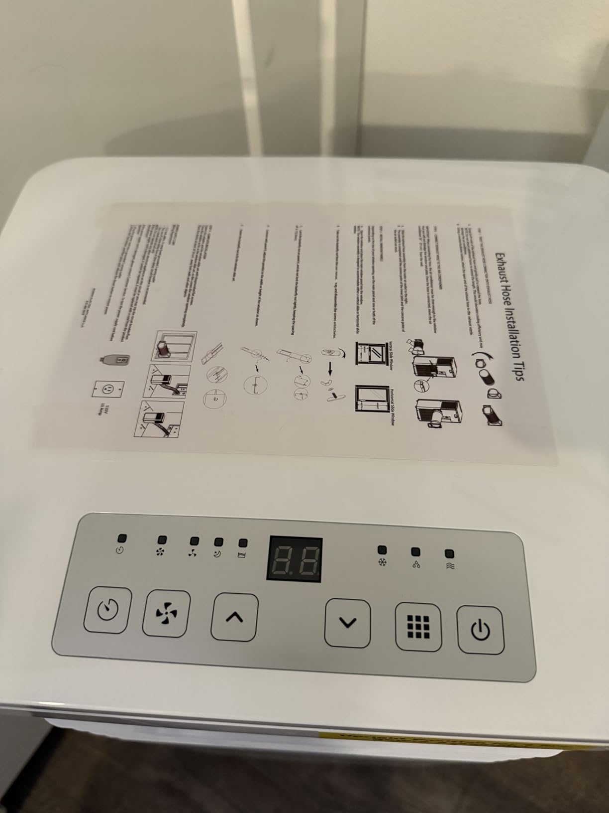 Portable Air Conditioners, 8000 BTU with Remote Control, 4 in 1 Free Standing Cooling AC with Fan & Dehumidifier & Cools, 24H Timer, Sleep Mode, Windows Sealing Kit for Room - Customer Photo 1
