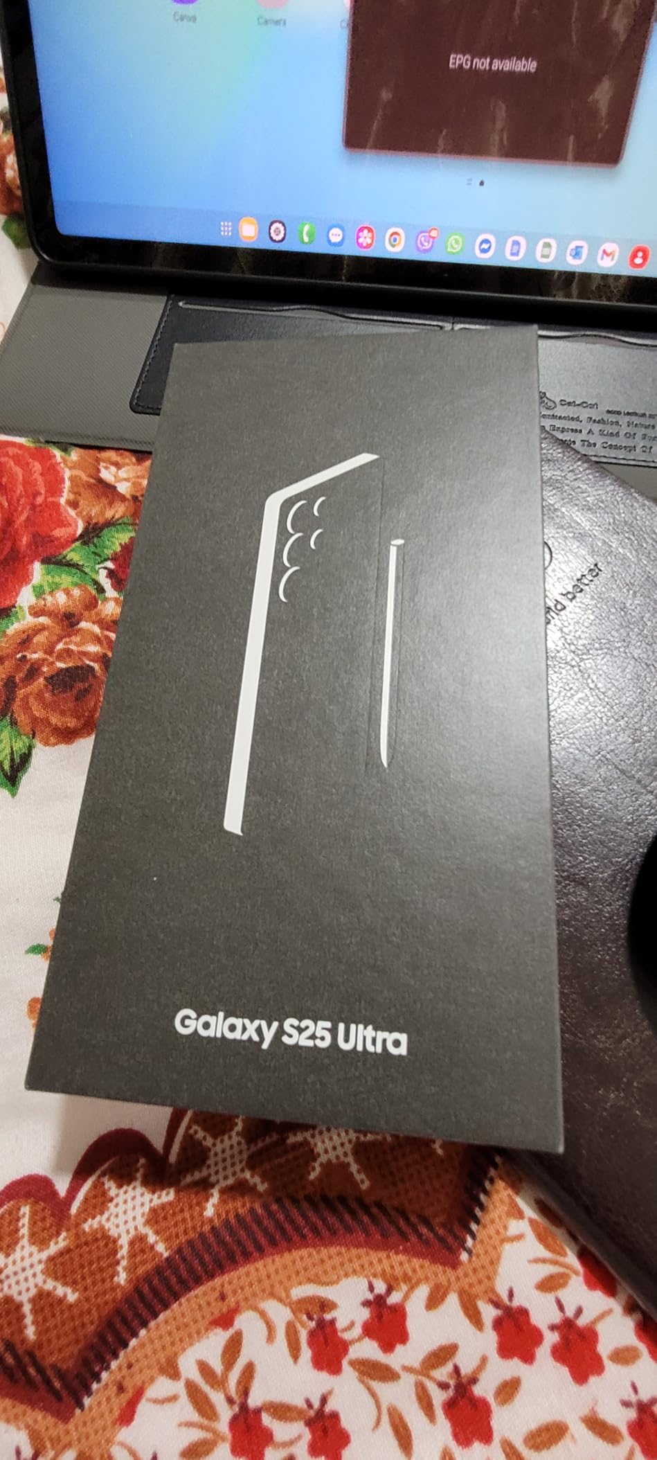 SAMSUNG Galaxy S25 Ultra SM-S938B/DS 256GB 12GB RAM AI Smartphone, Factory Unlocked, Global Model - Titanium Black Customer Review SAMSUNG Galaxy S25 Ultra SM-S938B/DS 256GB 12GB RAM AI Smartphone, Factory Unlocked, Global Model - Titanium Black - Customer Photo 1