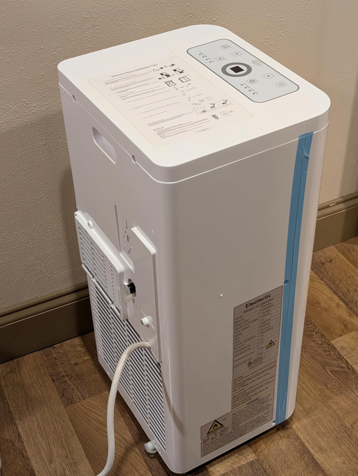 Portable Air Conditioners 8000 BTUs, Portable AC unit Cools Up to 350 sq.ft,3-in-1 Free Standing Cooling AC Unit with Fan & Dehumidifier, Portable AC with Remote Control,24H Timer - Customer Photo 2