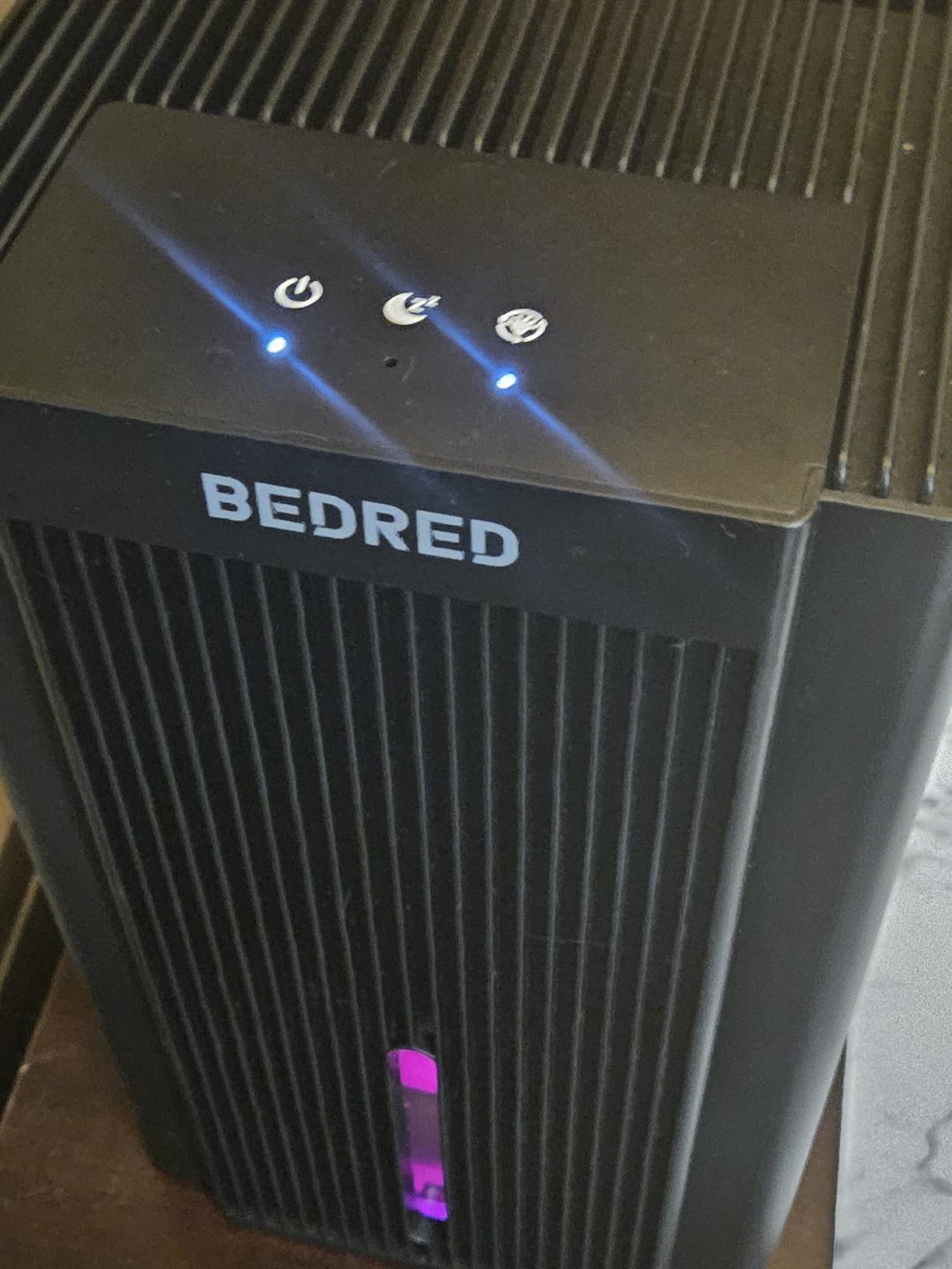 Dehumidifier,95OZ Dehumidifier for Home 1000 Sq.Ft - Quiet with Auto Shut Off & Relaxing 7 Color Ambient Light,Ideal for Livingroom, Bedroom, Basement(Black) Customer Review Dehumidifier,95OZ Dehumidifier for Home 1000 Sq.Ft - Quiet with Auto Shut Off & Relaxing 7 Color Ambient Light,Ideal for Livingroom, Bedroom, Basement(Black) - Customer Photo 3