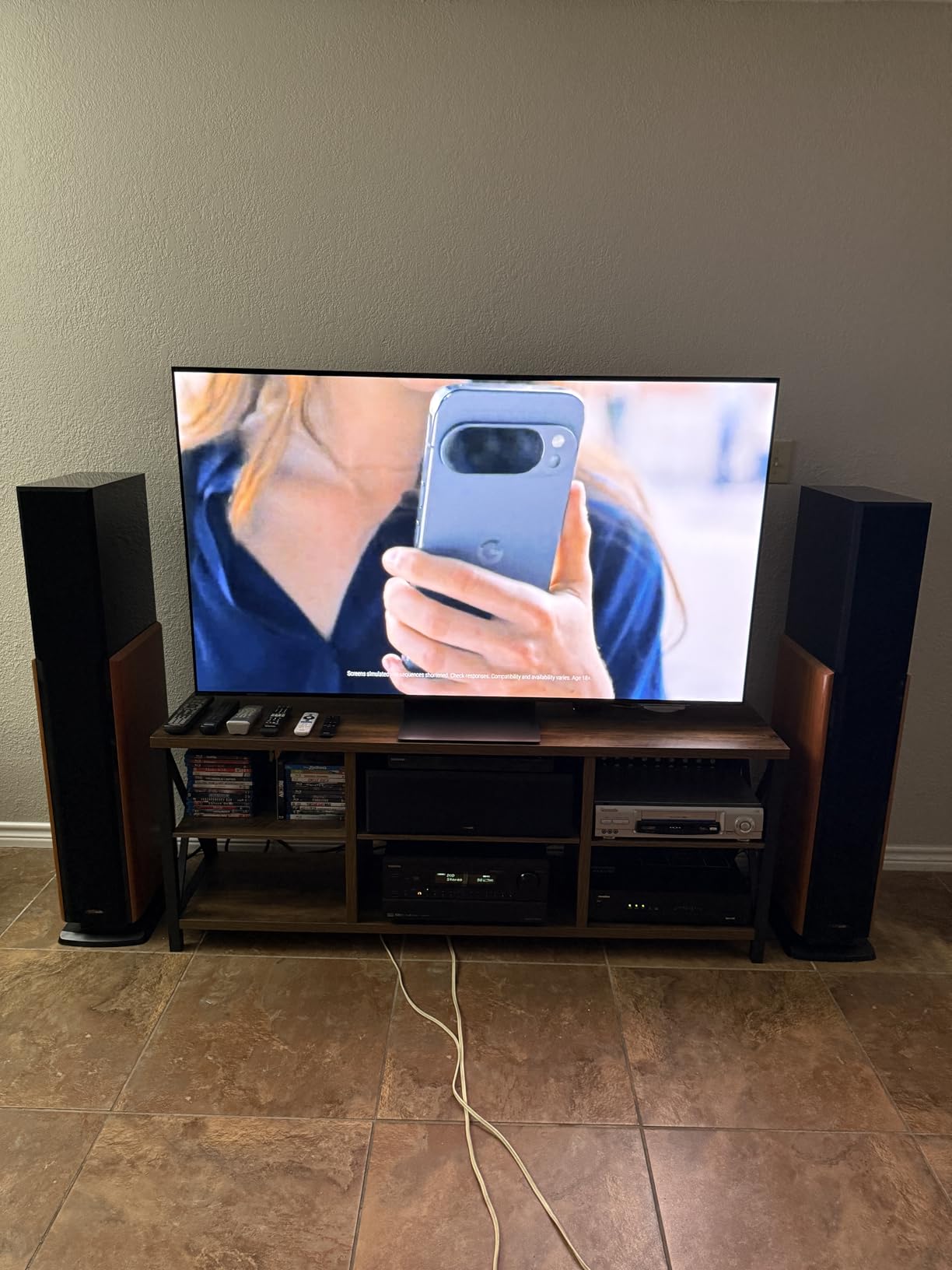 SAMSUNG 65-Inch Class OLED S90F 4K Smart TV (2025 Model) NQ4 AI Gen3 Processor, 4K AI Upscaling Pro, OLED HDR +, Motion Xcelerator 144Hz, Samsung Vision AI, Alexa Built-in Customer Review SAMSUNG 65-Inch Class OLED S90F 4K Smart TV (2025 Model) NQ4 AI Gen3 Processor, 4K AI Upscaling Pro, OLED HDR +, Motion Xcelerator 144Hz, Samsung Vision AI, Alexa Built-in - Customer Photo 1