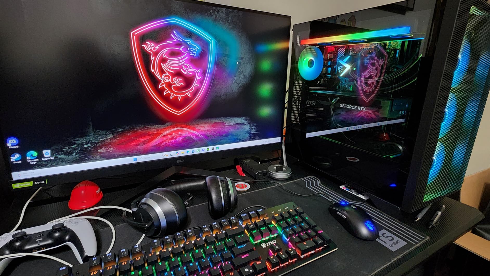 MSI Aegis ZS2 Gaming Desktop: AMD Ryzen R9-7900X, GeForce RTX 5070, 32GB DDR5, 2TB M.2 NVMe, Liquid Cooling, VR-Ready, WiFi 7, Windows 11 Home: C7NVP-1435US Customer Review MSI Aegis ZS2 Gaming Desktop: AMD Ryzen R9-7900X, GeForce RTX 5070, 32GB DDR5, 2TB M.2 NVMe, Liquid Cooling, VR-Ready, WiFi 7, Windows 11 Home: C7NVP-1435US - Customer Photo 1