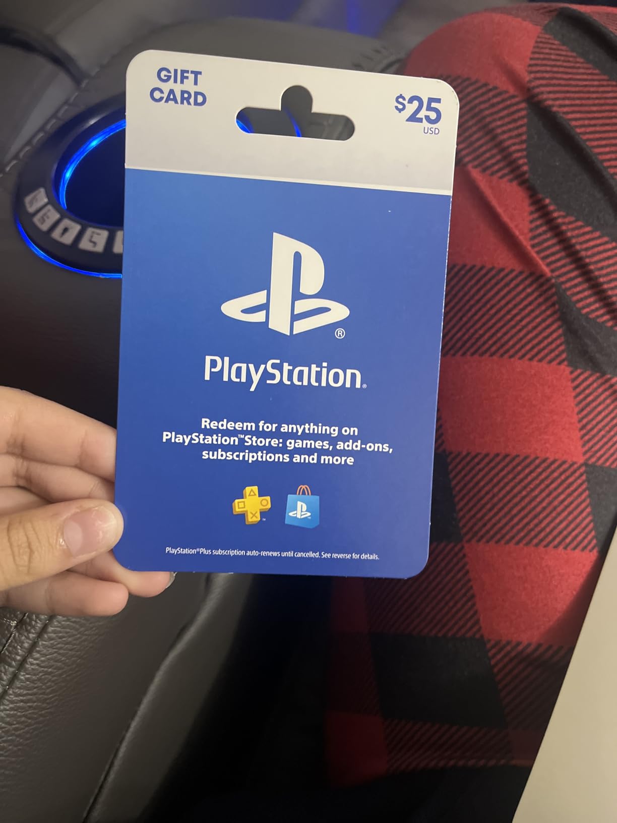 PlayStation Store Gift Card [Physical Card] - $100 - Customer Photo 1