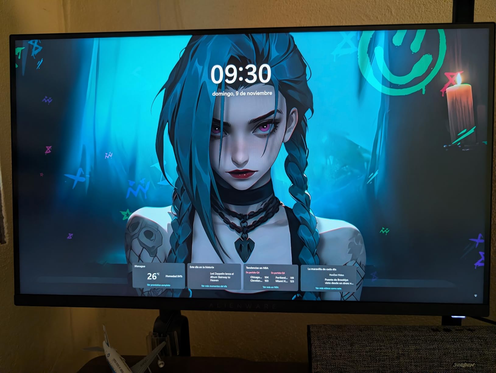 27 Gaming Monitor - AW2725DM - 27-inch QHD 180Hz 1ms Display, IPS, NVIDIA G-SYNC, AMD Freesync, VESA AdaptiveSync. - Customer Photo 3