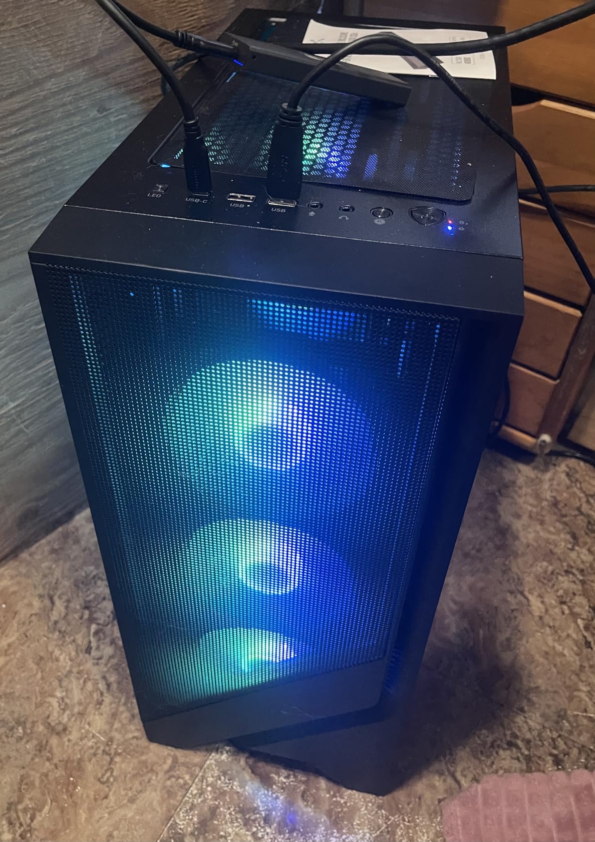 MSI Codex Z2 Gaming Desktop: AMD R7-8700F, GeForce RTX 5070, 32GB DDR5, 2TB m.2 NVMe SSD, USB Type-C, VR-Ready, Windows 11 Home : A8NVP-436US Customer Review MSI Codex Z2 Gaming Desktop: AMD R7-8700F, GeForce RTX 5070, 32GB DDR5, 2TB m.2 NVMe SSD, USB Type-C, VR-Ready, Windows 11 Home : A8NVP-436US - Customer Photo 2
