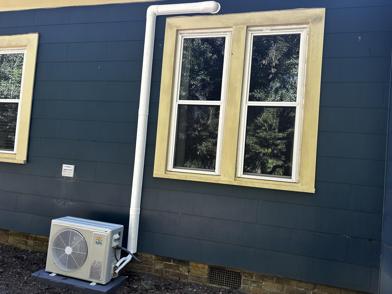 Mini Split Ac/Heating System - 12000 BTU Ductless Mini Split Air Conditioner with Heat Pump, 19 SEER2 115V Energy Efficient Ac Unit Up to 750 Sq.Ft with Installation Kit - Customer Photo 1