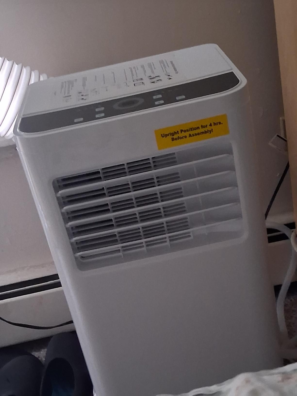 3-in-1 Portable Air Conditioners，8000BTU Portable AC Units Cools 350 Sq.Ft. with 24H Timer Remote Control，Easy Install Kit for Bedroom, Office, Dorm - Customer Photo 1