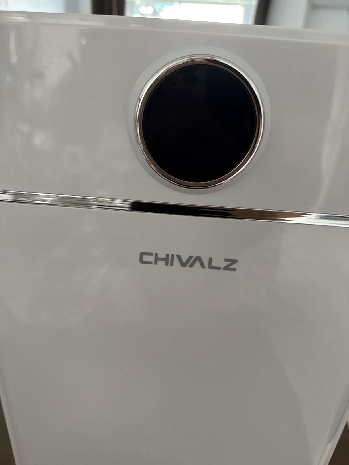 CHIVALZ 1800 Sq.Ft Dehumidifier for Basement, Quiet Dehumidifier for Home, Bedroom, Bathroom, Humidity Display, with Drain Hose, Auto Shut Off, 3 Modes, Timer, Auto Defrost, Child Lock, White 1Pack Customer Review CHIVALZ 1800 Sq.Ft Dehumidifier for Basement, Quiet Dehumidifier for Home, Bedroom, Bathroom, Humidity Display, with Drain Hose, Auto Shut Off, 3 Modes, Timer, Auto Defrost, Child Lock, White 1Pack - Customer Photo 2