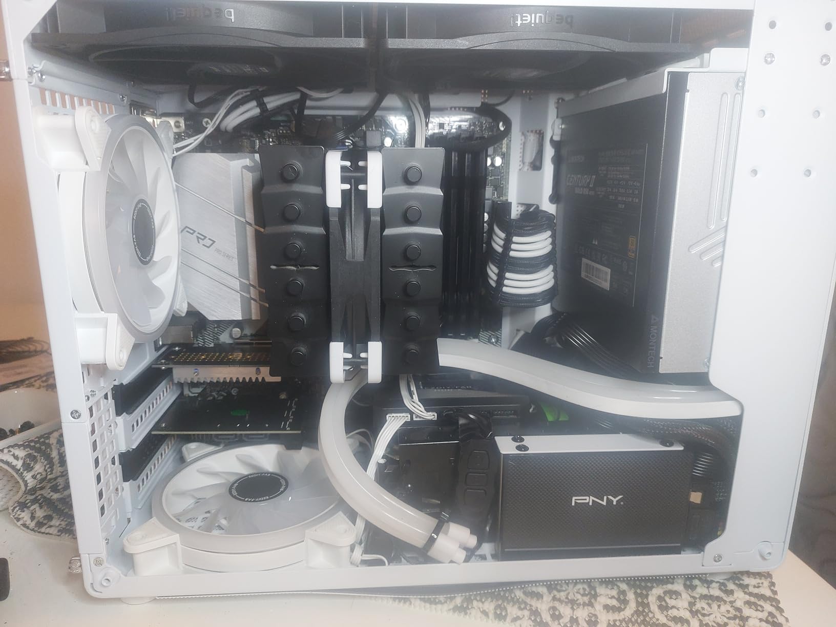 MONTECH Century II - 850W High-End ATX Gaming Power Supply - 80 Plus Gold & Cybenetics Platinum - Fully Modular - ATX 3.1 & PCIe 5.1 Ready with 12V-2x6 Cable - 10 Years Warranty Customer Review MONTECH Century II - 850W High-End ATX Gaming Power Supply - 80 Plus Gold & Cybenetics Platinum - Fully Modular - ATX 3.1 & PCIe 5.1 Ready with 12V-2x6 Cable - 10 Years Warranty - Customer Photo 1