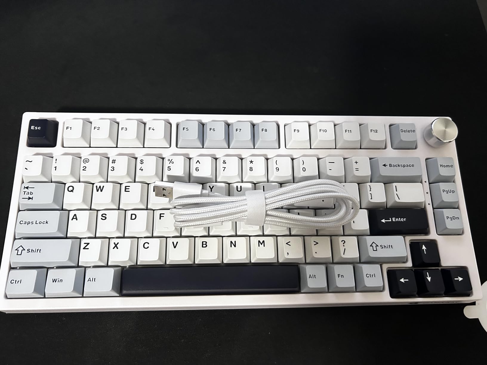 GK GAMAKAY TK75 HE Rapid Trigger Wireless Gaming Keyboard Hall Effect Hot-swap Magnetic Switch, Snap Tap, 81 Keys Bluetooth/2.4GHz/Wired 75% RGB Esports Gaming Keyboard (Magnetic Mercury Switch) Customer Review GK GAMAKAY TK75 HE Rapid Trigger Wireless Gaming Keyboard Hall Effect Hot-swap Magnetic Switch, Snap Tap, 81 Keys Bluetooth/2.4GHz/Wired 75% RGB Esports Gaming Keyboard (Magnetic Mercury Switch) - Customer Photo 2